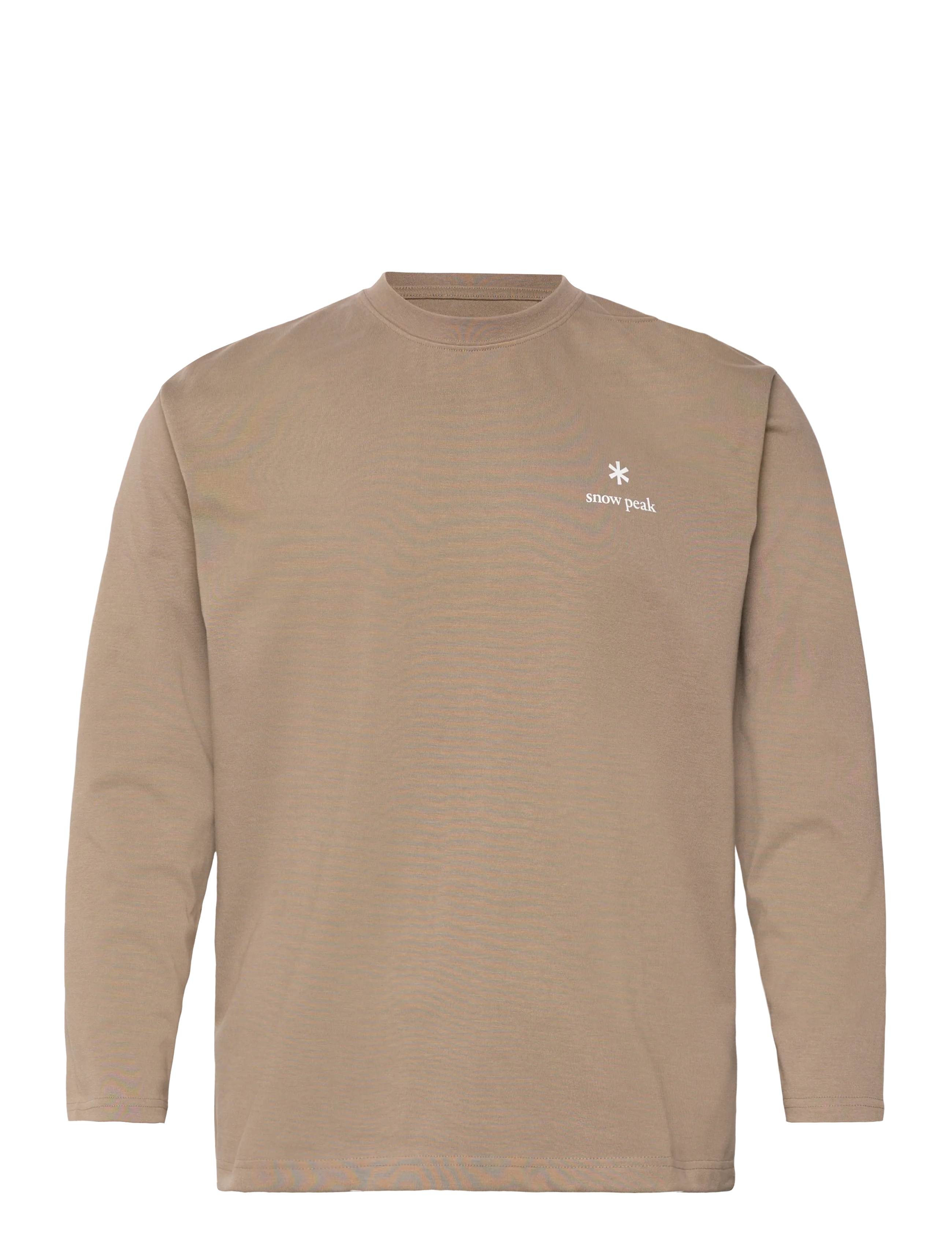 SNOW PEAK NSD Logo L/S T-Shirt - SNOW PEAK - OLIVE / beige