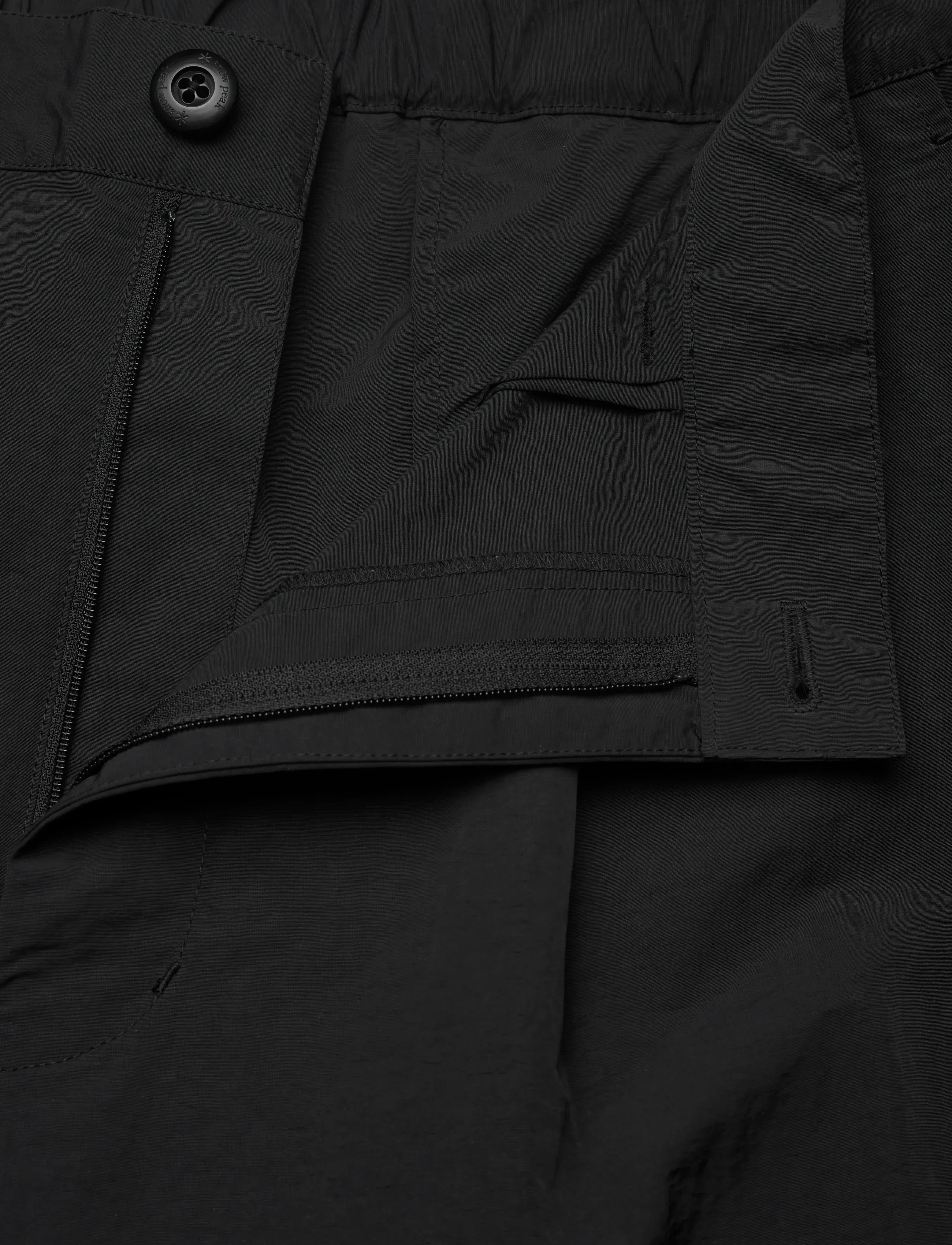 SNOW PEAK - Nylon Washer Trousers - sporthosen - black - 3