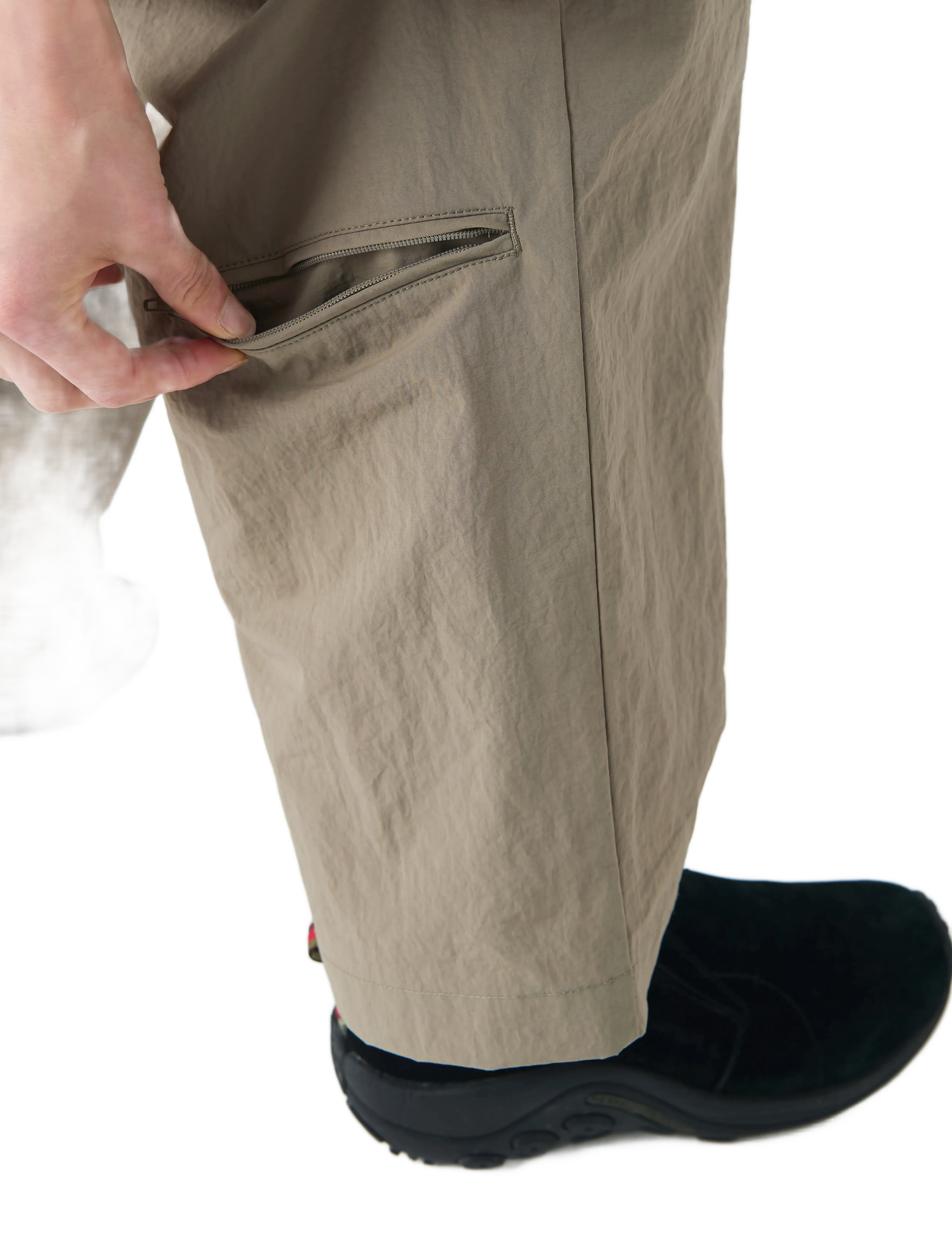 SNOW PEAK - Nylon Washer Trousers - byxor - greige - 2