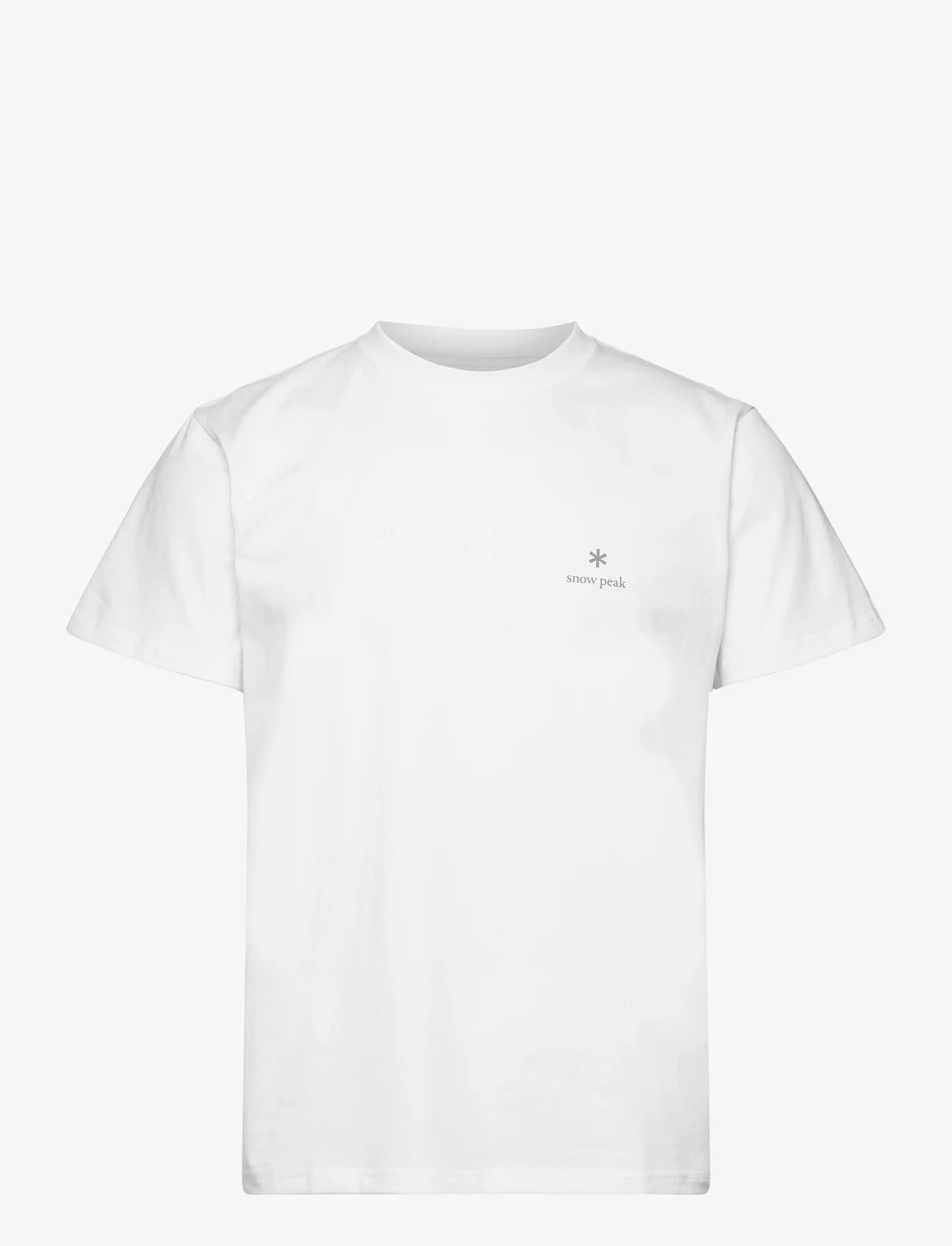 SNOW PEAK - SNOW PEAK LOGO T SHIRT - kortærmede t-shirts - white - 0