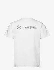 SNOW PEAK - SNOW PEAK LOGO T SHIRT - lühikeste varrukatega t-särgid - white - 1