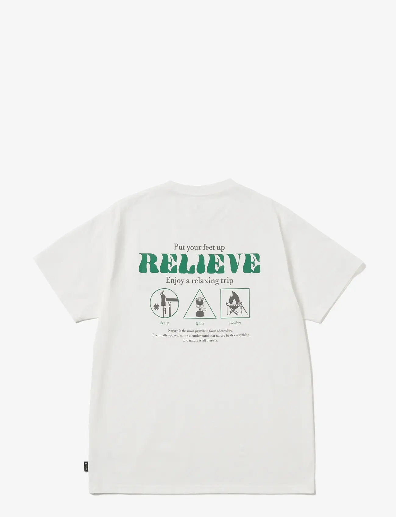 SNOW PEAK - Camping Graphic T-Shirt - t-shirts - off white - 2