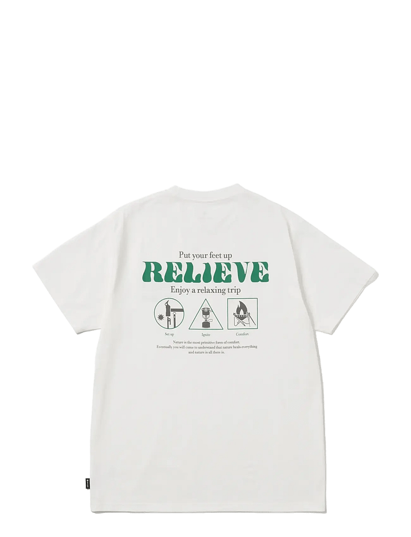 SNOW PEAK - Camping Graphic T-Shirt - oberteile & t-shirts - off white - 2