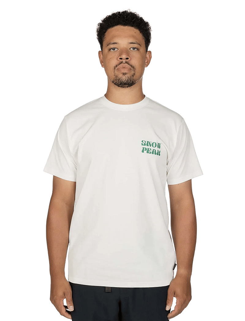 SNOW PEAK - Camping Graphic T-Shirt - oberteile & t-shirts - off white - 0