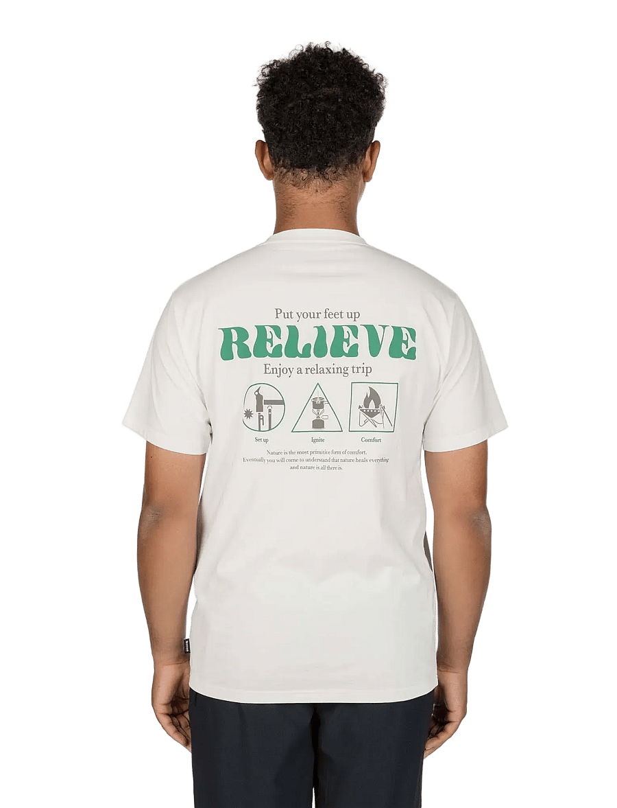 SNOW PEAK - Camping Graphic T-Shirt - oberteile & t-shirts - off white - 3