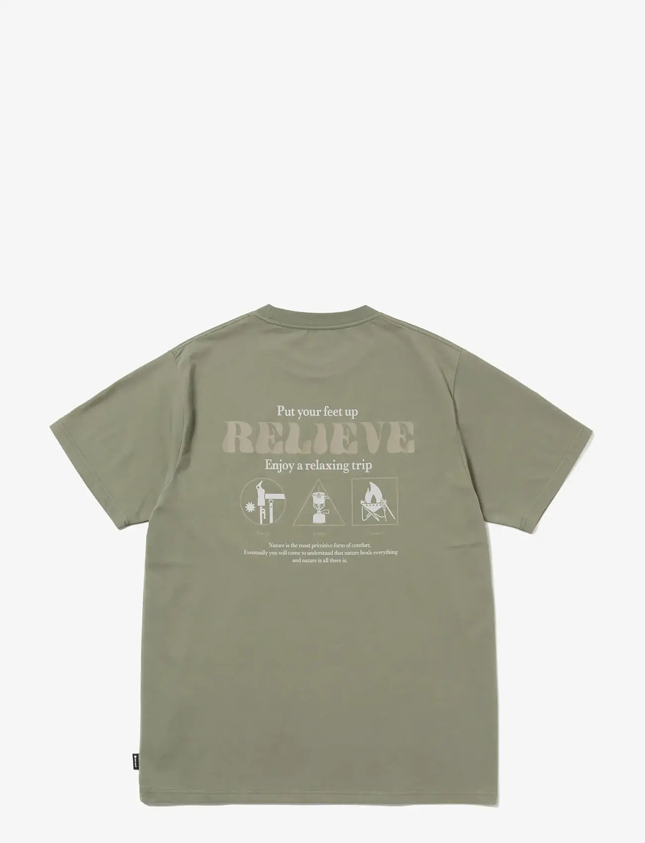SNOW PEAK - Camping Graphic T-Shirt - tops & t-shirts - olive - 2