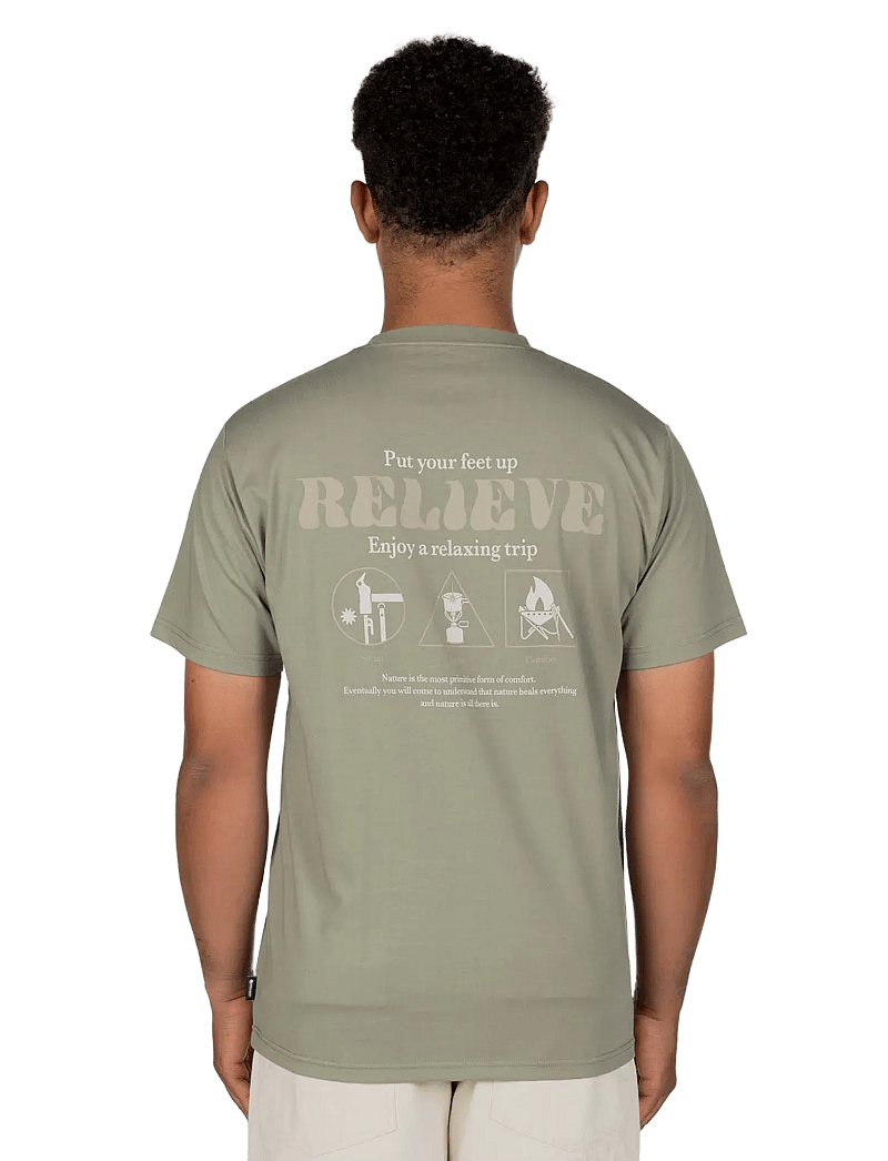SNOW PEAK - Camping Graphic T-Shirt - oberteile & t-shirts - olive - 3