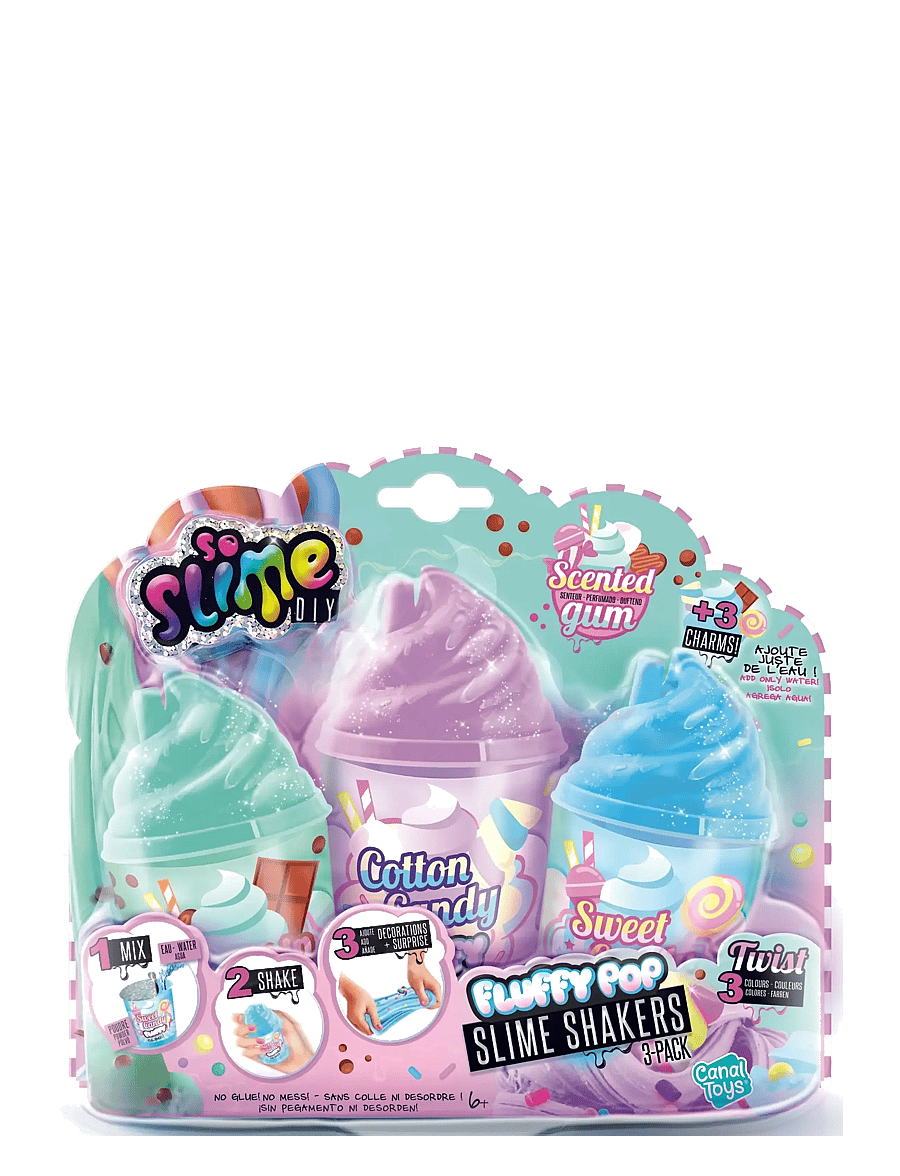 So Slime - SO SLIME Slime Shaker Fluffy 3-Pack - slim - multicolor - 1
