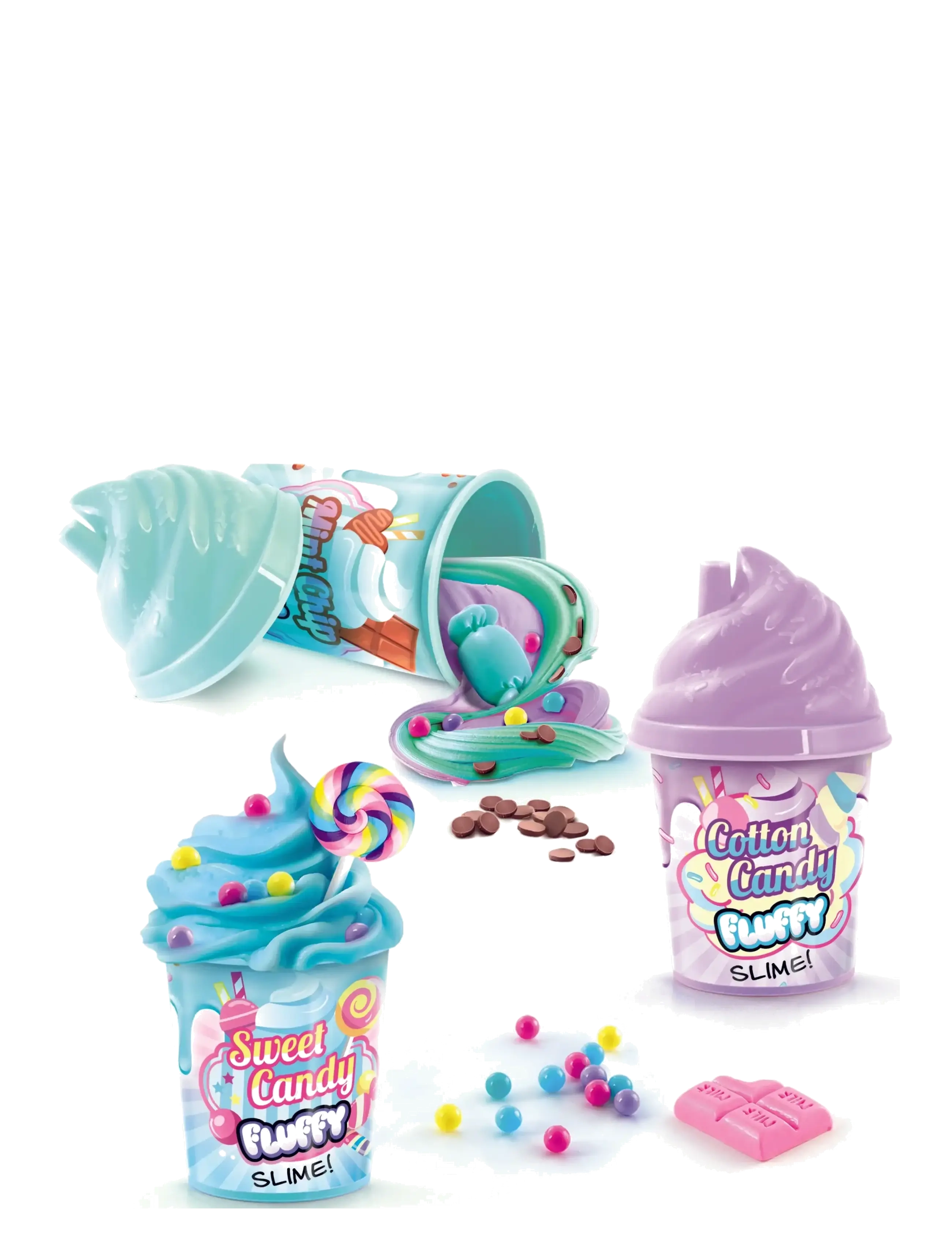 So Slime - SO SLIME Slime Shaker Fluffy 3-Pack - slajm - multicolor - 2