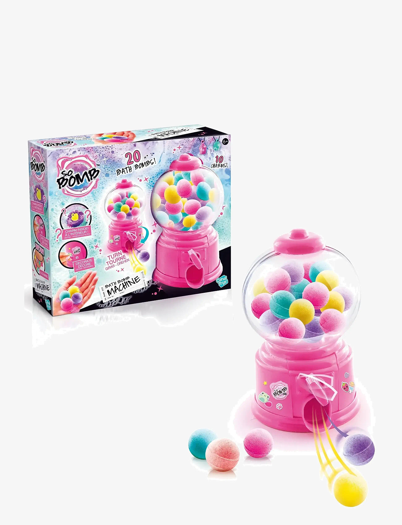 So Slime - SO BOMB Bath Bomb Dispenser - pysselset - multicolor - 0