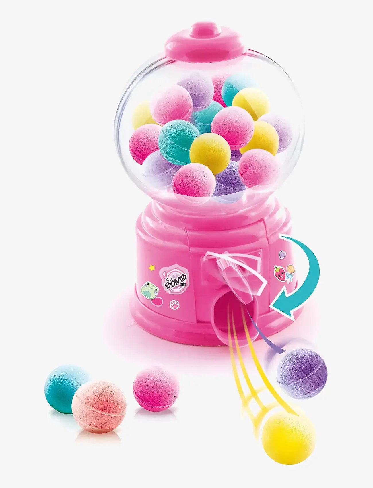 So Slime - SO BOMB Bath Bomb Dispenser - pysselset - multicolor - 1