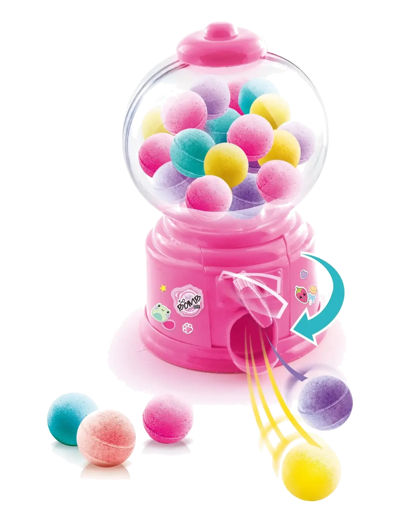 So Slime - SO BOMB Bath Bomb Dispenser - pysselset - multicolor - 1