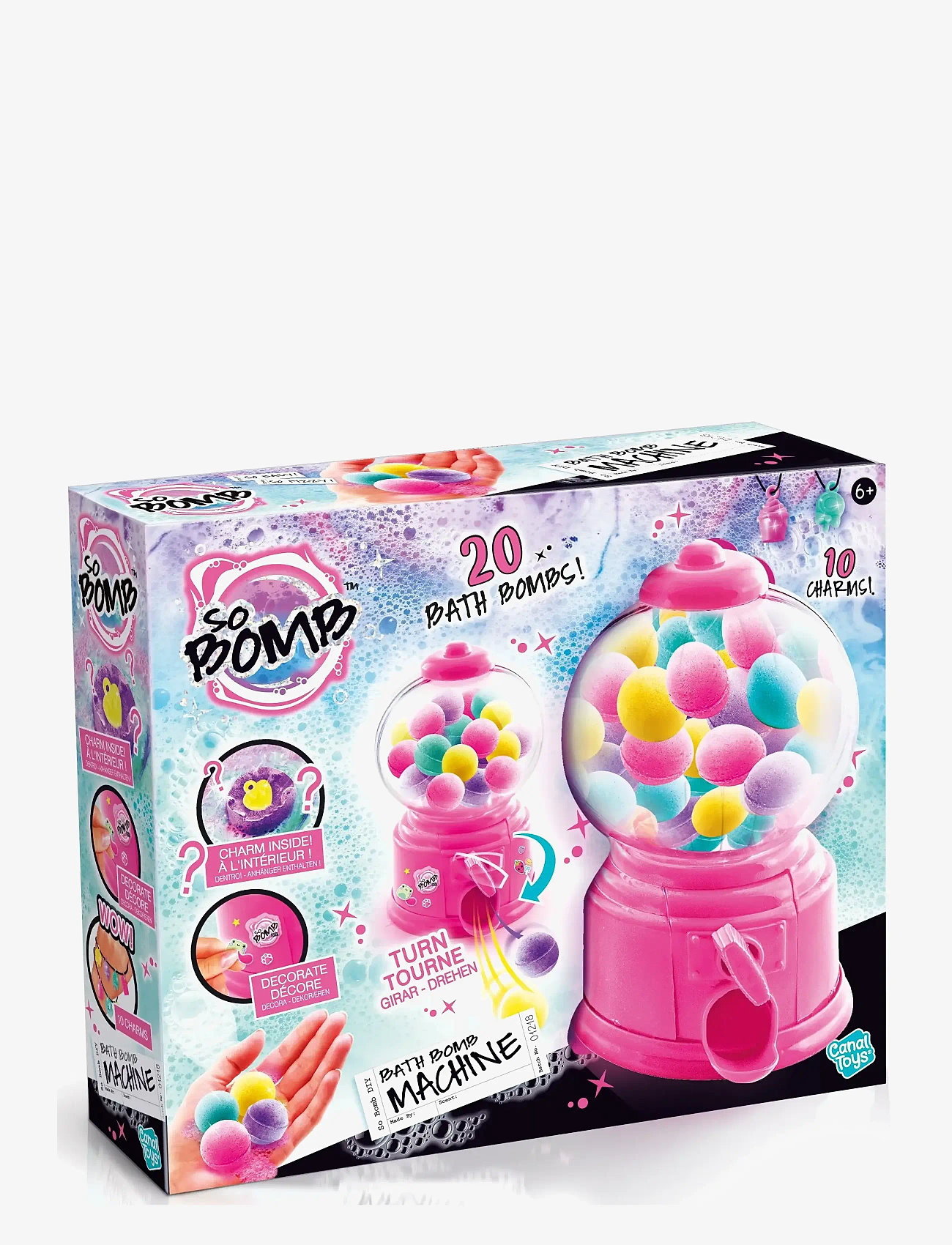 So Slime - SO BOMB Bath Bomb Dispenser - pysselset - multicolor - 2