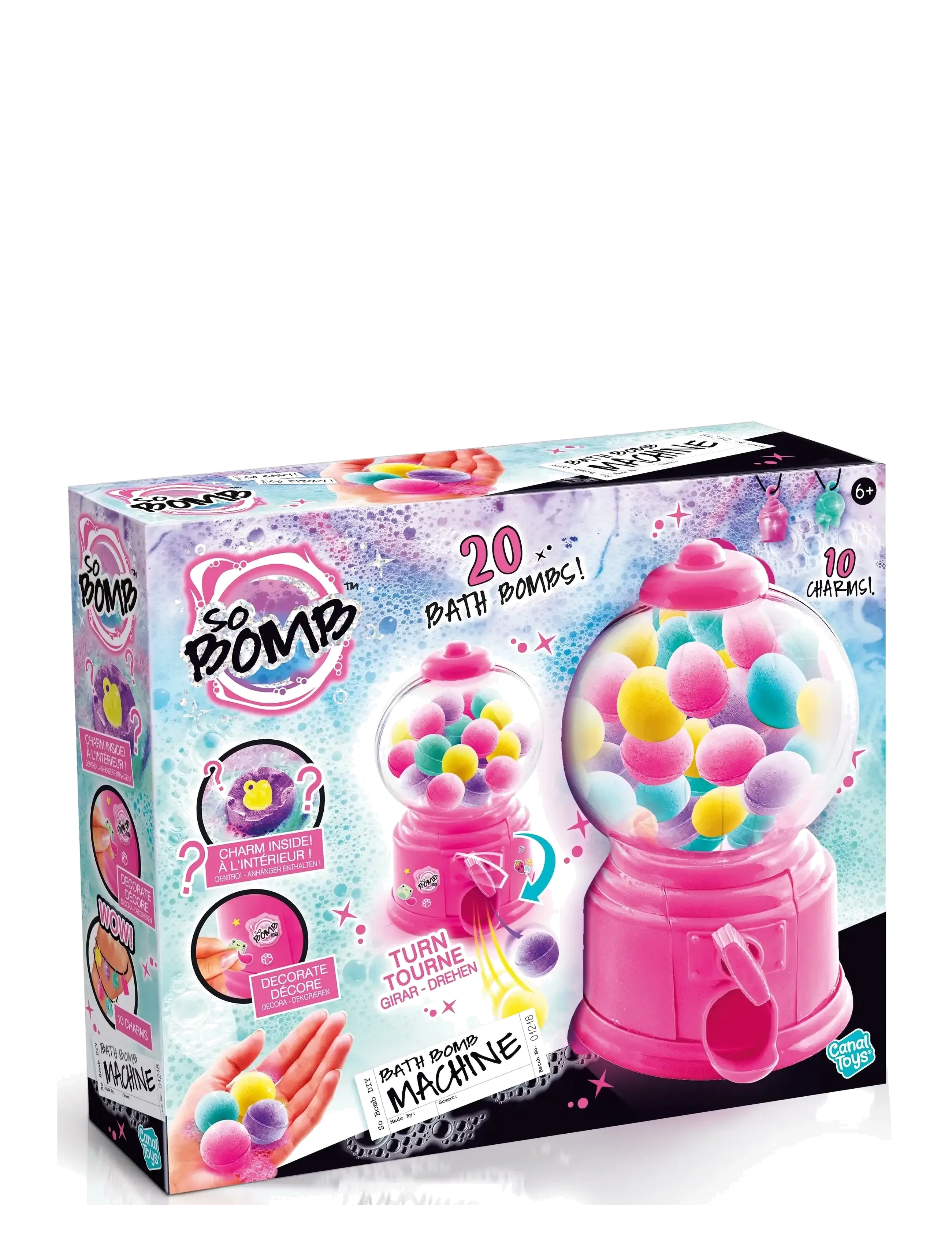 So Slime - SO BOMB Bath Bomb Dispenser - pysselset - multicolor - 2