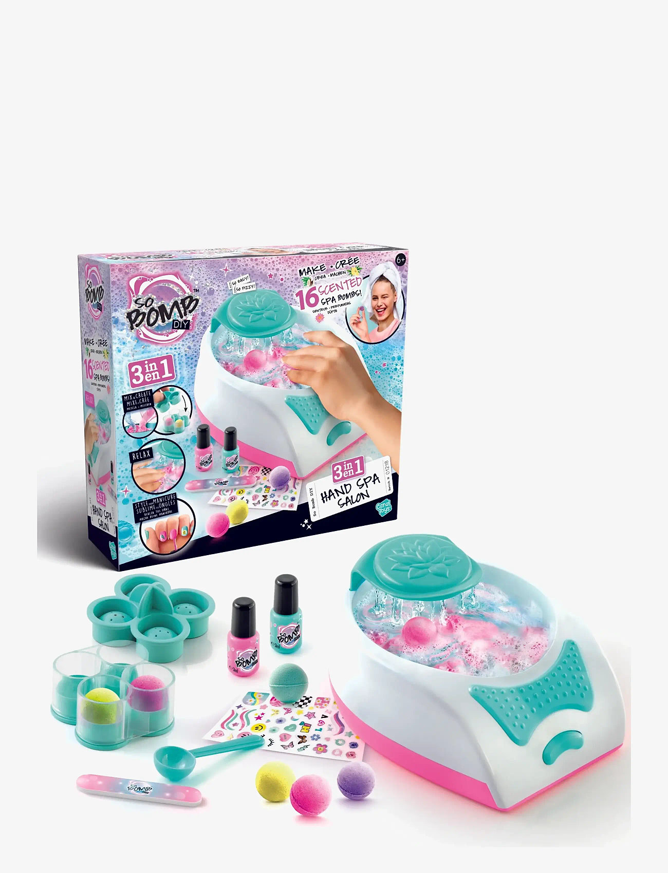 So Slime - SO BOMB Hand Spa Salon - foregive makeup & tilbehør - multicolor - 0