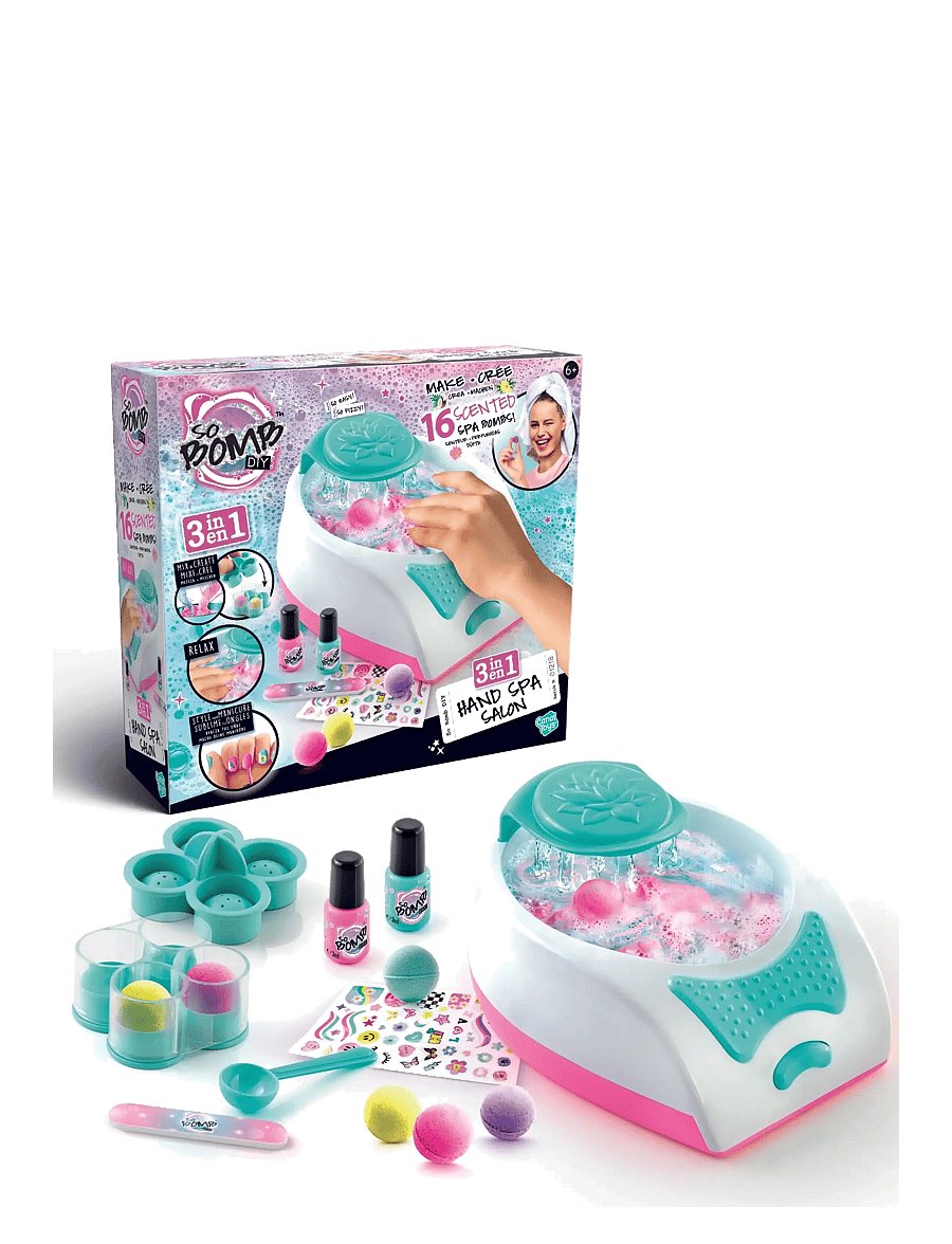 So Slime - SO BOMB Hand Spa Salon - låtsassmink & accessoarer - multicolor - 0