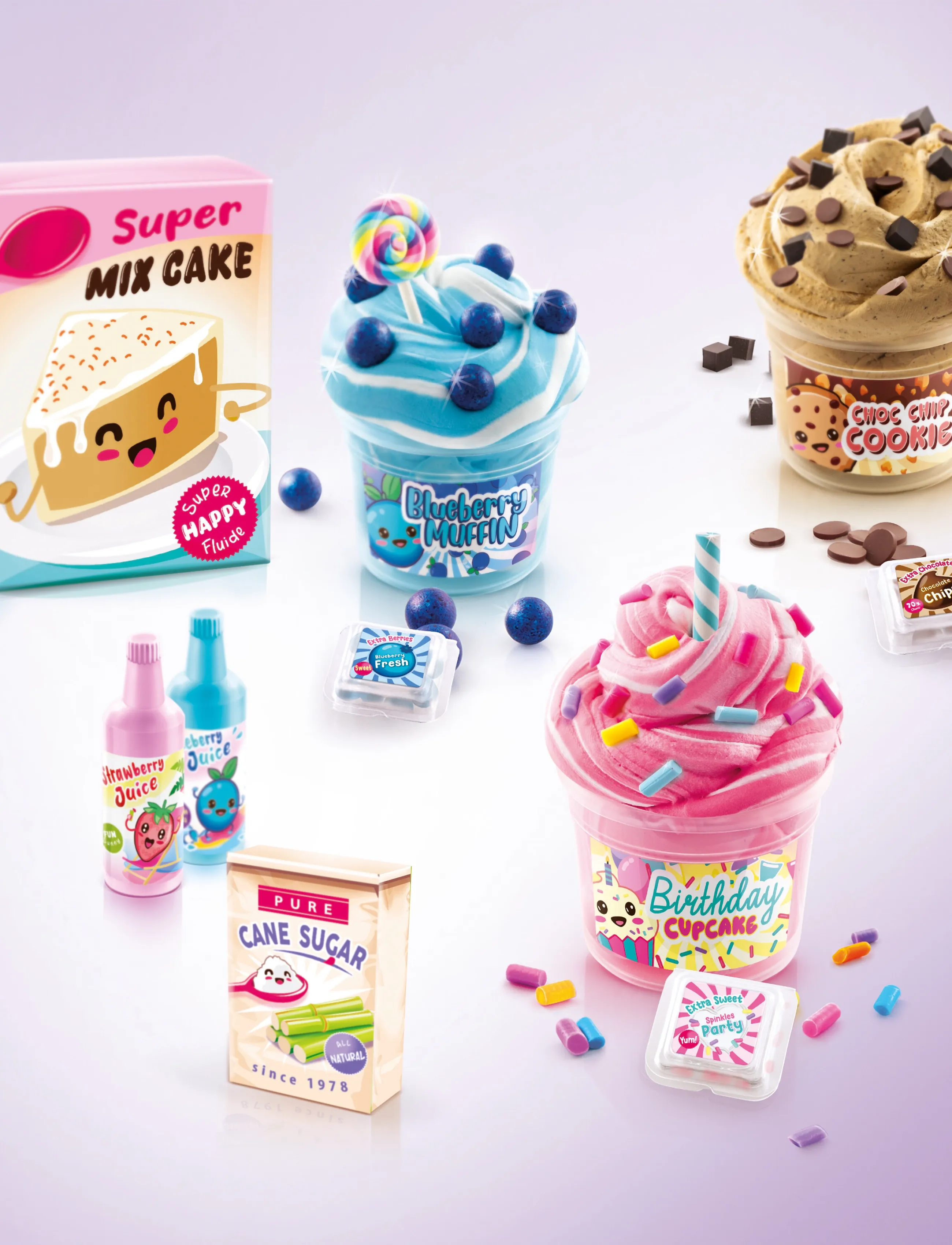So Slime Yummy Twist & Slime Kit, Børn, Slime, Multi/mønstret, Str: ONE SIZE