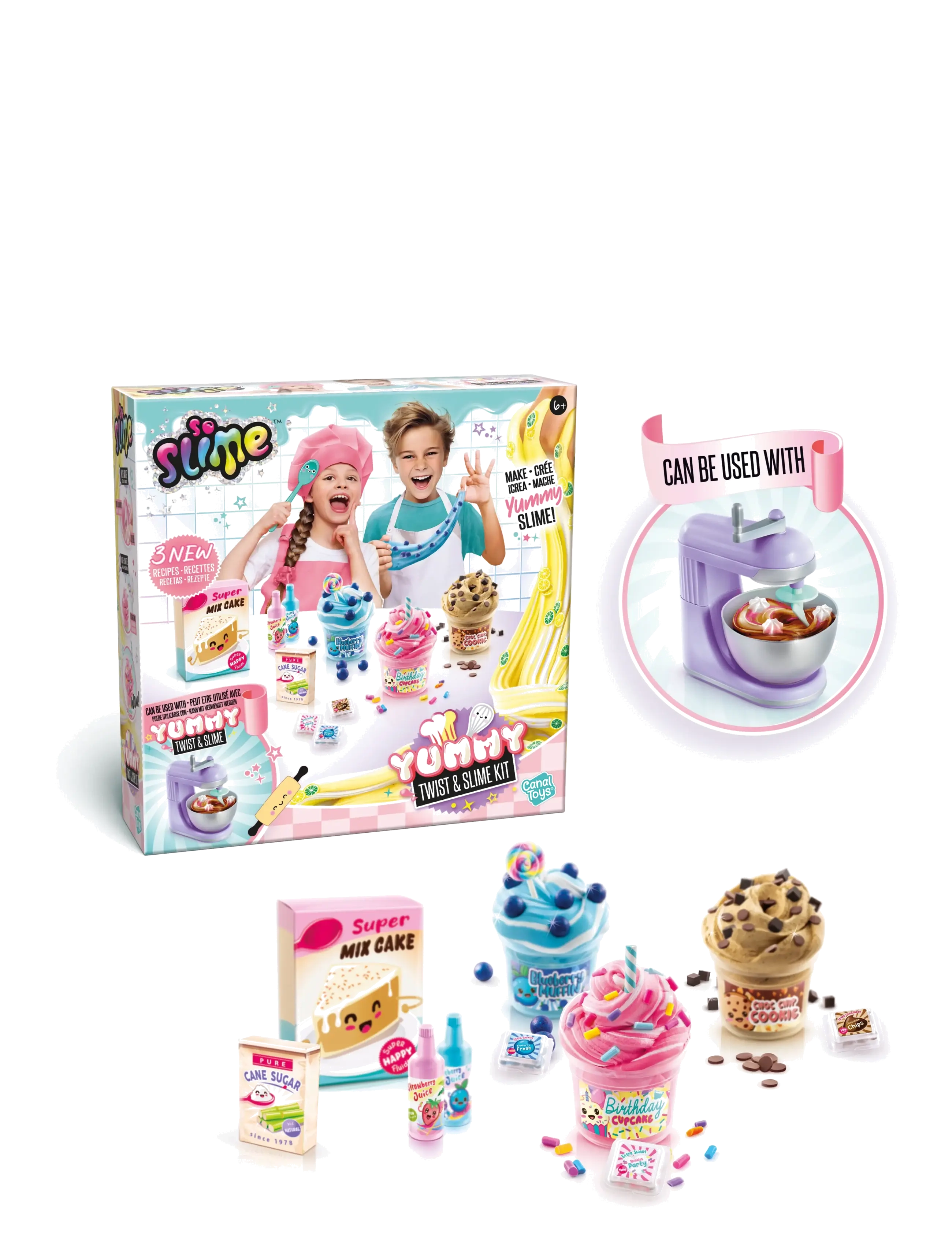 So Slime - SO SLIME Yummy Twist & Slime Kit - multicolor - 3
