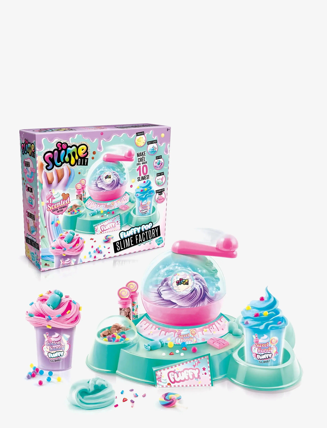 So Slime - SO SLIME Fluffy Slime Factory - multicolor - 0