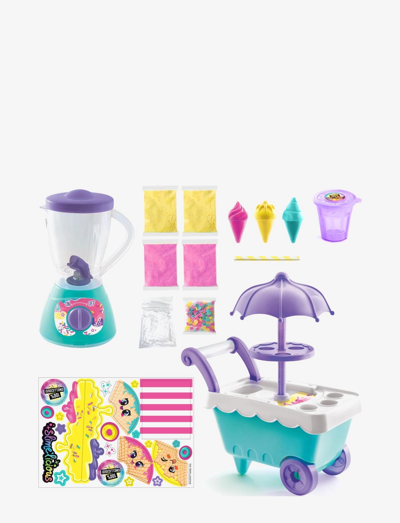 So Slime - SO SLIME Slimelicious Milkshake Deluxe DIY - slim - multicolor - 1