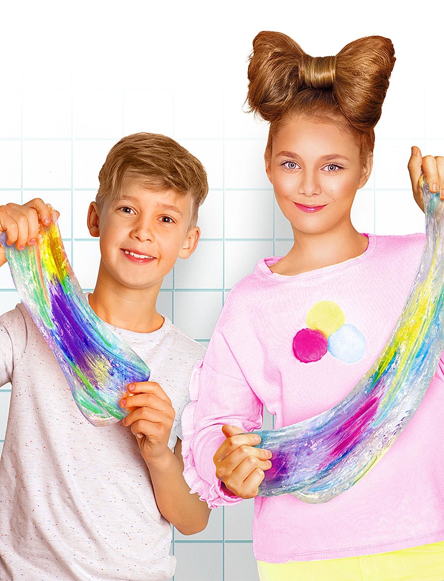 So Slime - Tie Dye Blister Pack, 3 asst - slajm - multi coloured - 0