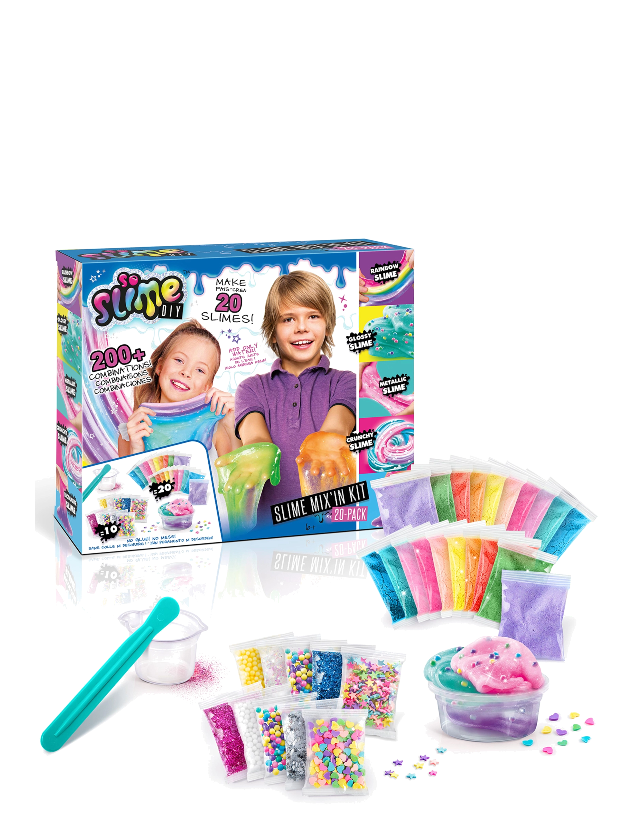 So Slime Diy Slime 20 Pack, Børn, Slime, Multi/mønstret, Str: ONE SIZE