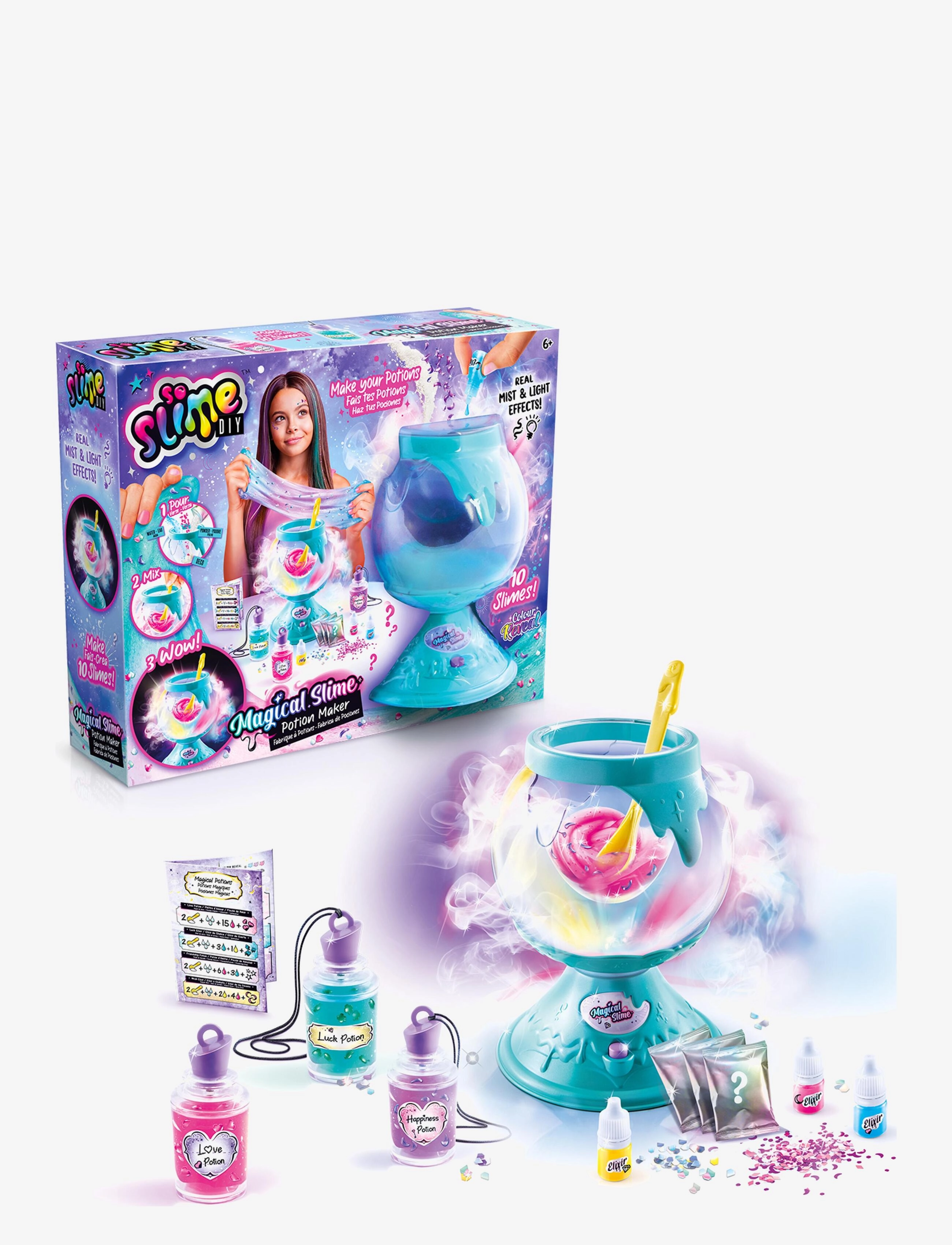 So Slime Magical Potion Maker, Børn, Slime, Multi/mønstret, Str: ONE SIZE