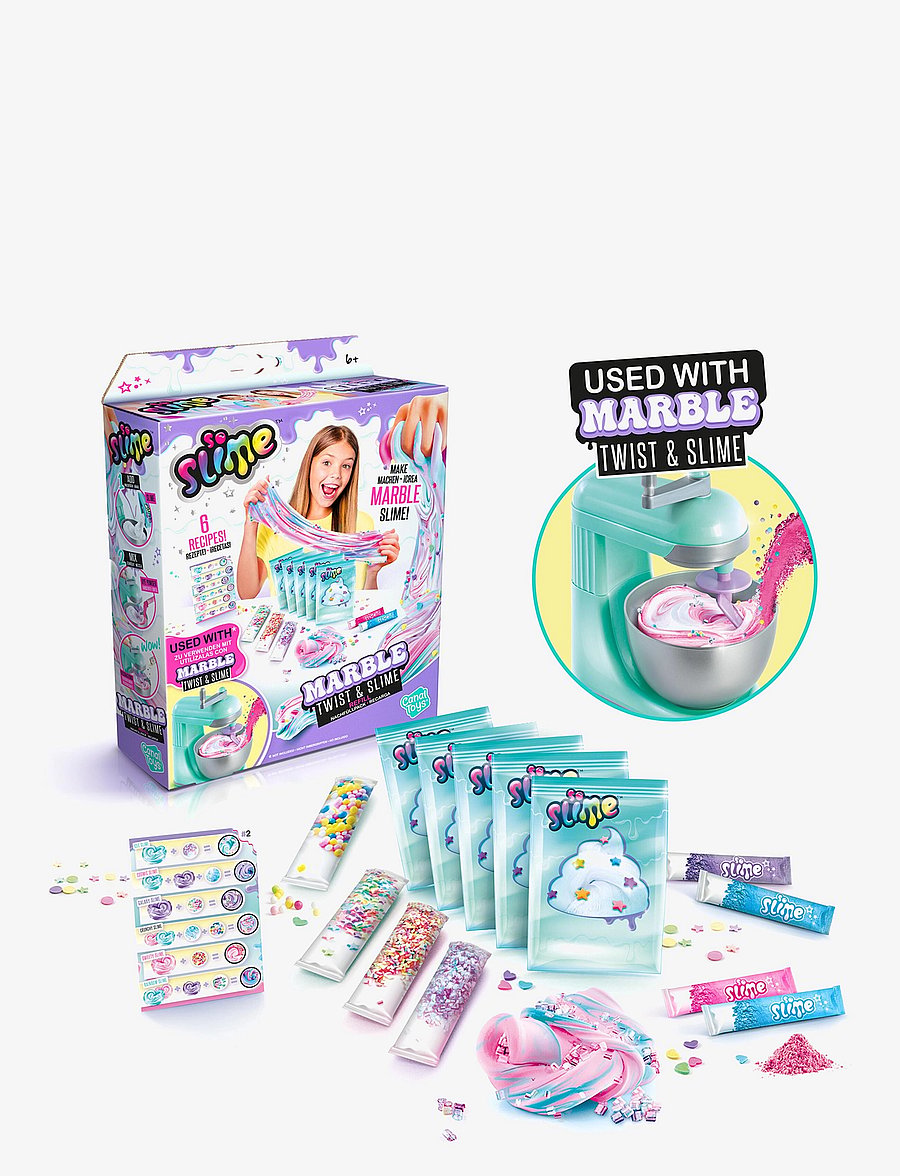 So Slime - SO SLIME Marble Twist and Slime refill - slajm - multicolor - 2