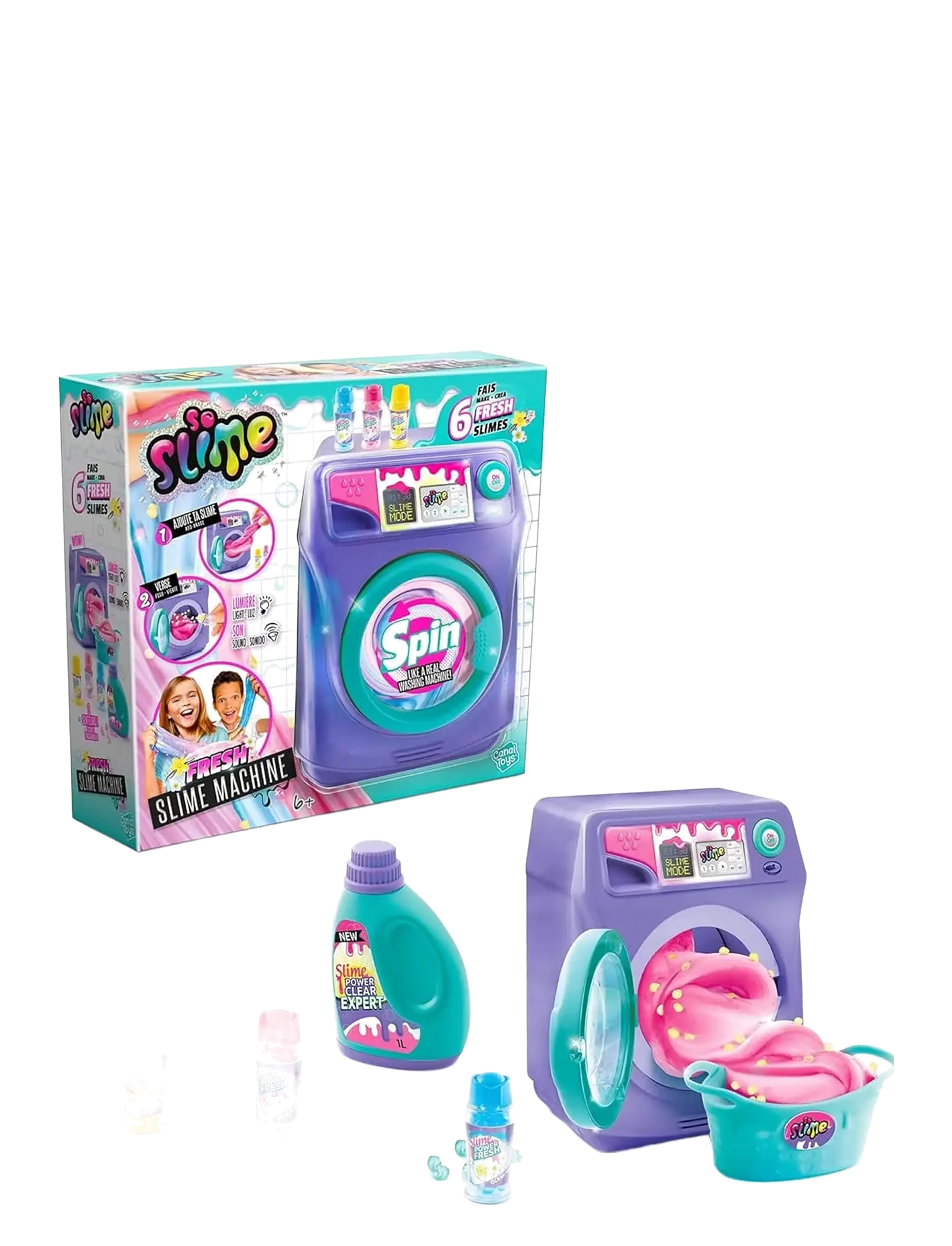 So Slime SO SLIME Slime Washing Machine - Leikkilimat - MULTICOLOR / multi