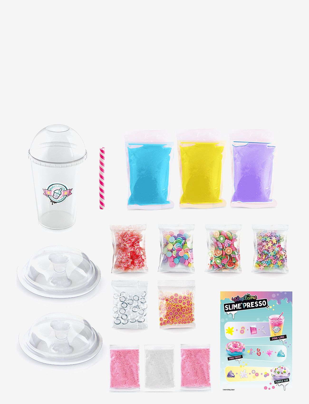 So Slime - So Slime Slime Presso Coffee Shop - legemad & legekager - multicolor - 2