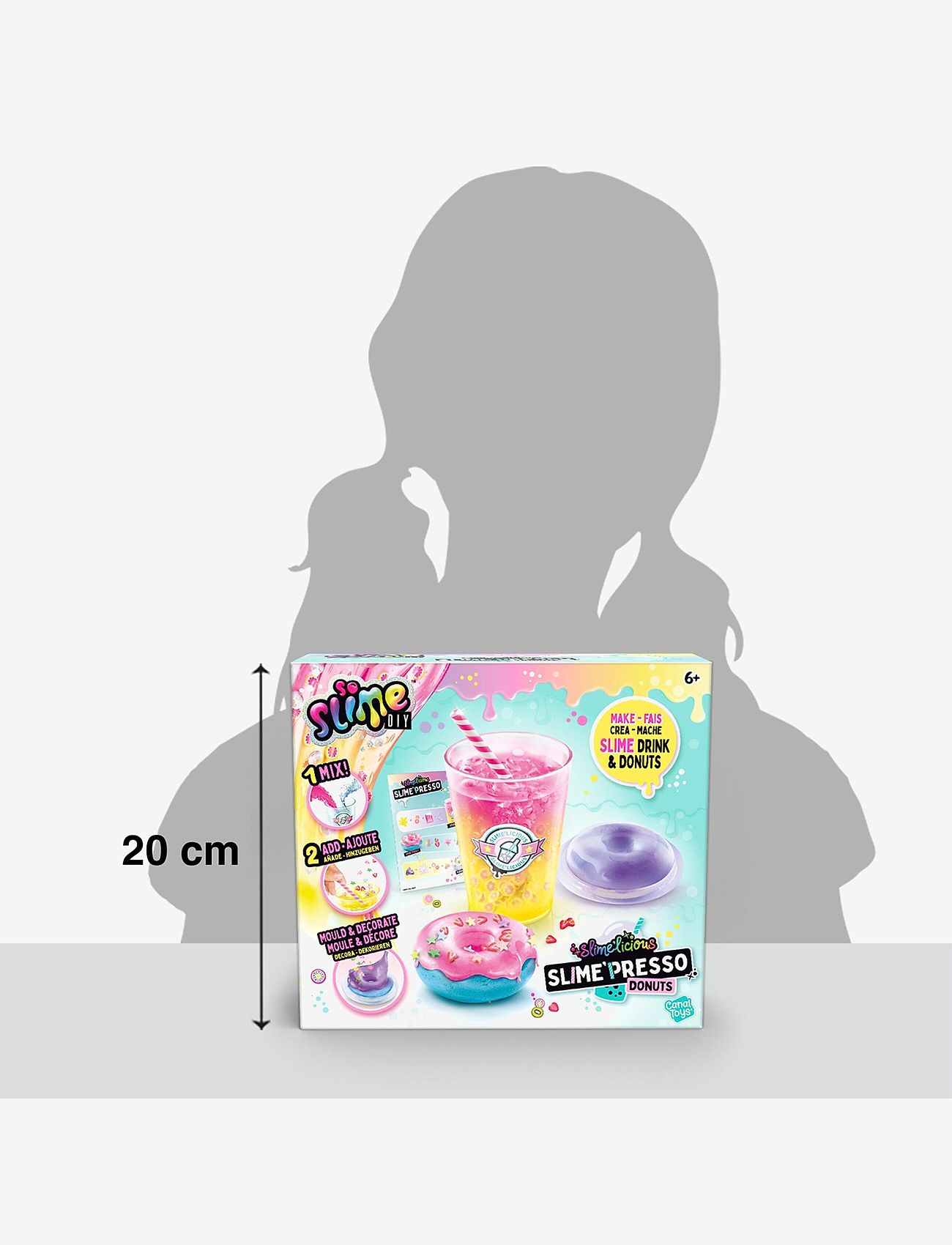 So Slime - So Slime Slime Presso Coffee Shop - legemad & legekager - multicolor - 5