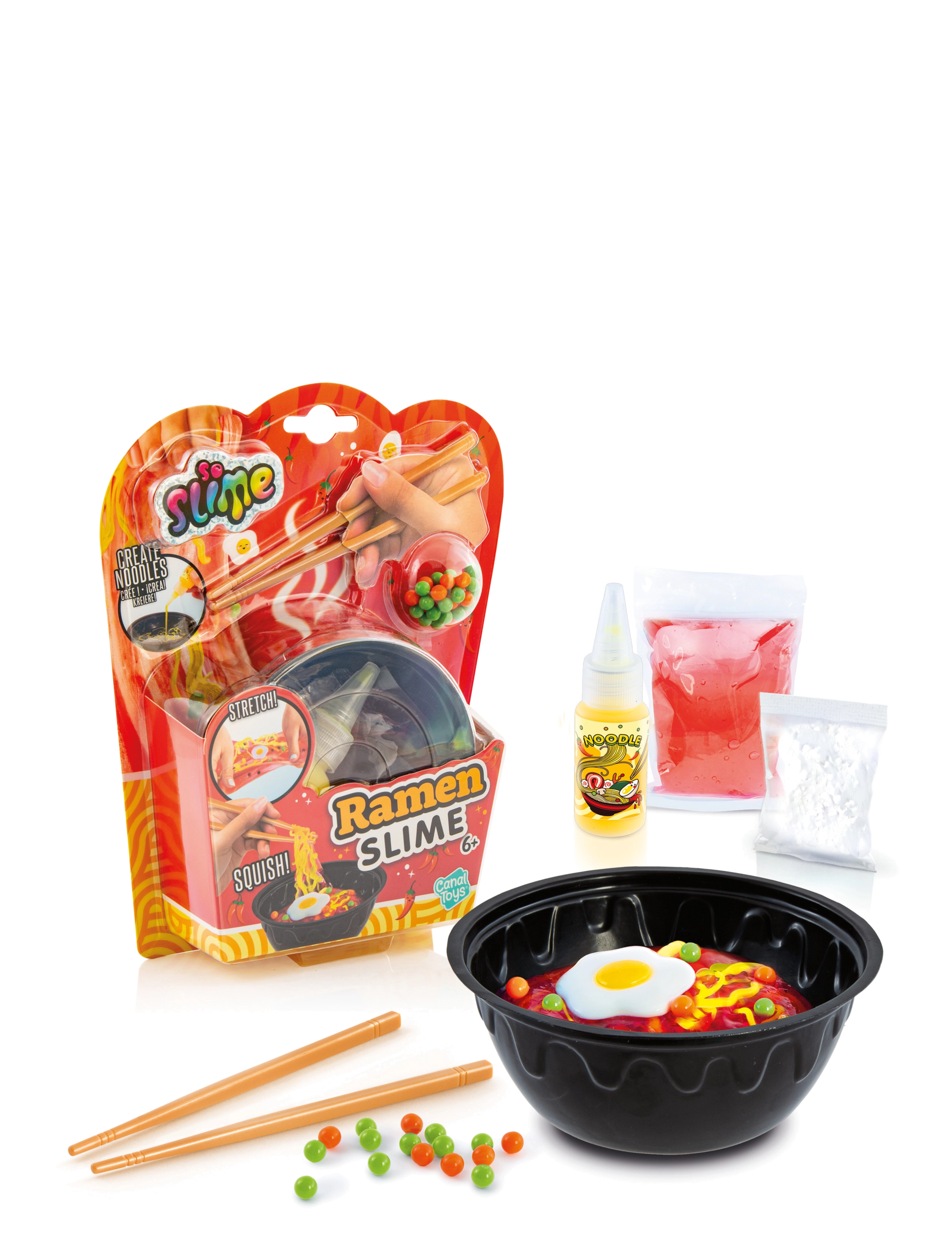 So Slime So Slime Ramen Slime Kit, One Size, Multi/patterned, Legetøjskøkken Og Tilbehør > Legetøjsmad Og -Kager, Børn