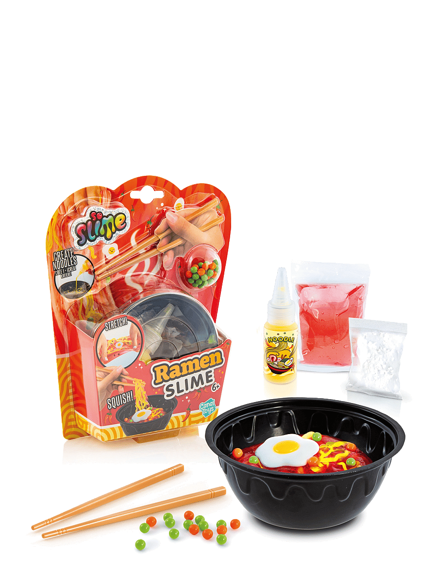 So Slime - SO SLIME Ramen Slime Kit - legemad & legekager - multicolor - 0