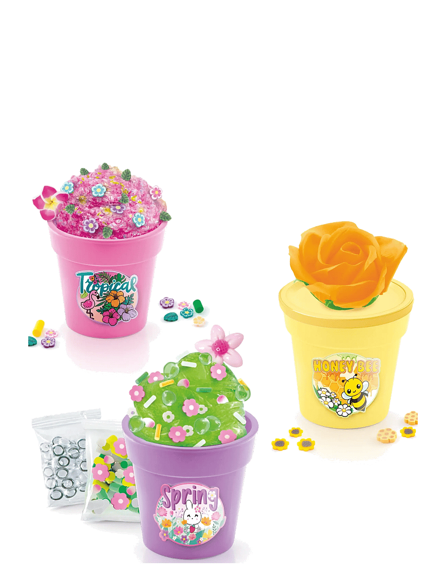So Slime - SO SLIME Slime Flower 3 pack - slim - multicolor - 0