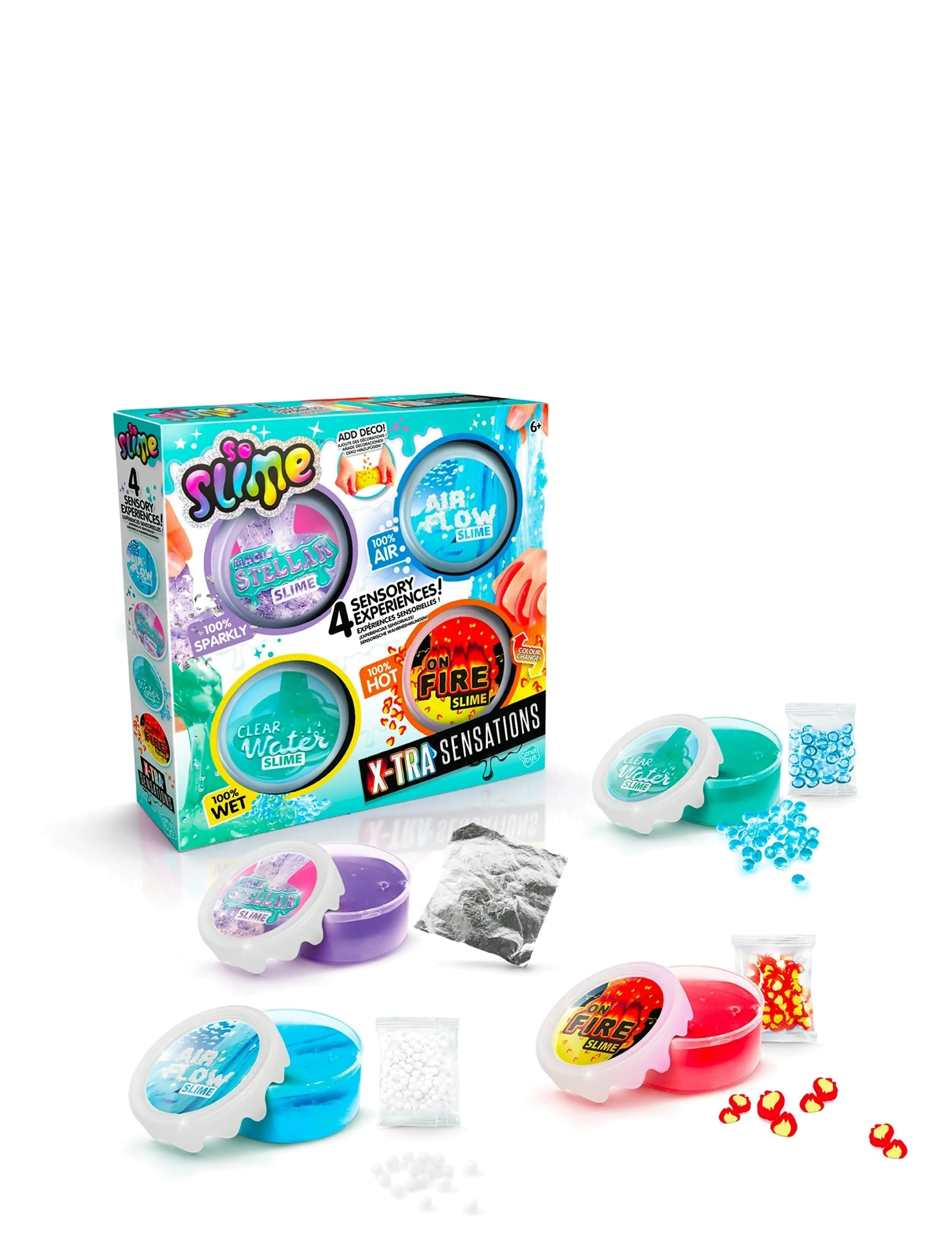 So Slime SO SLIME X-TRA sensations 4 pack - 4 for 3 - MULTICOLOR / purple
