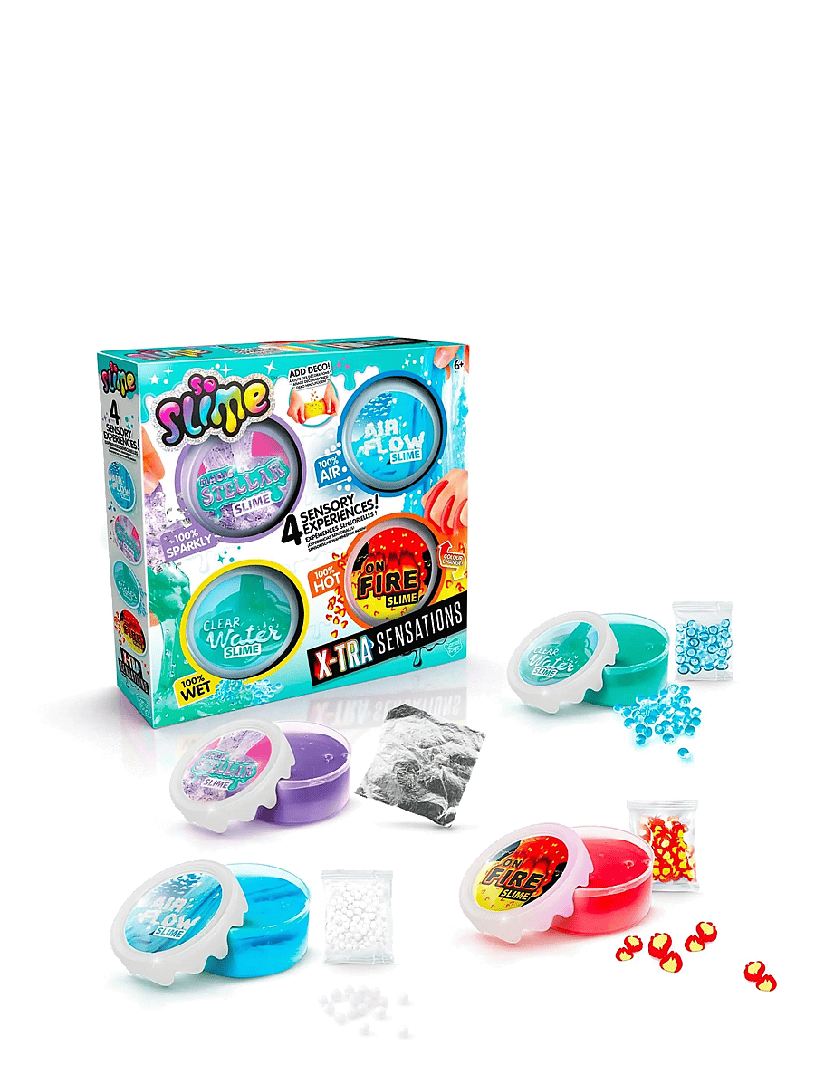 So Slime - SO SLIME X-TRA sensations 4 pack - slime - multicolor - 0