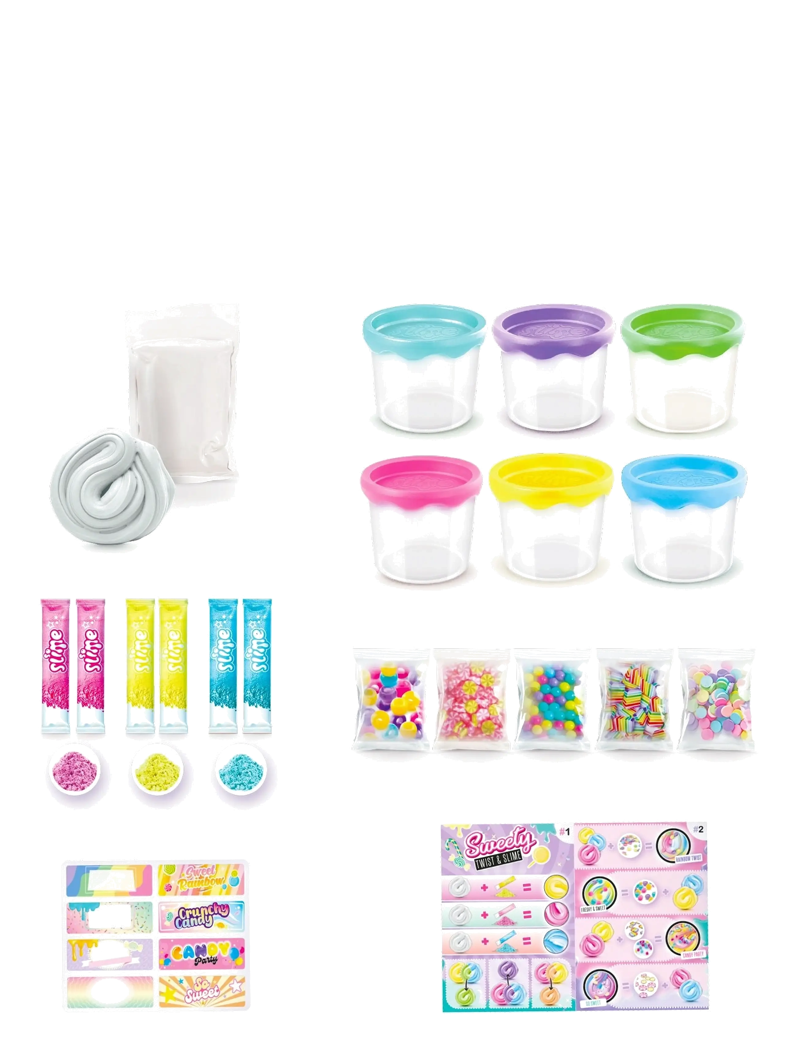So Slime - SO SLIME Marble Twist and Slime Kit - slajm - multicolor - 3