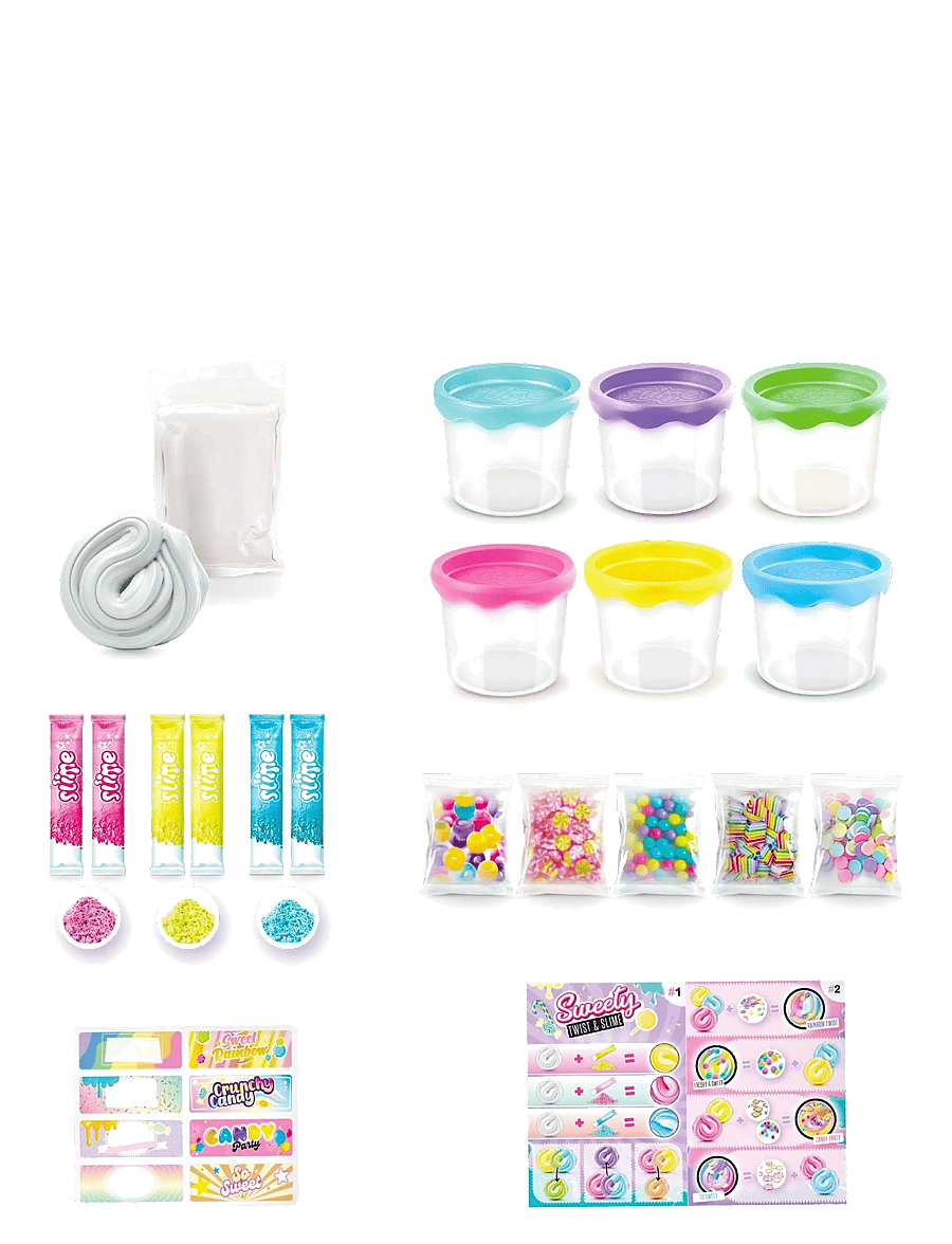 So Slime - SO SLIME Marble Twist and Slime Kit - slajm - multicolor - 3