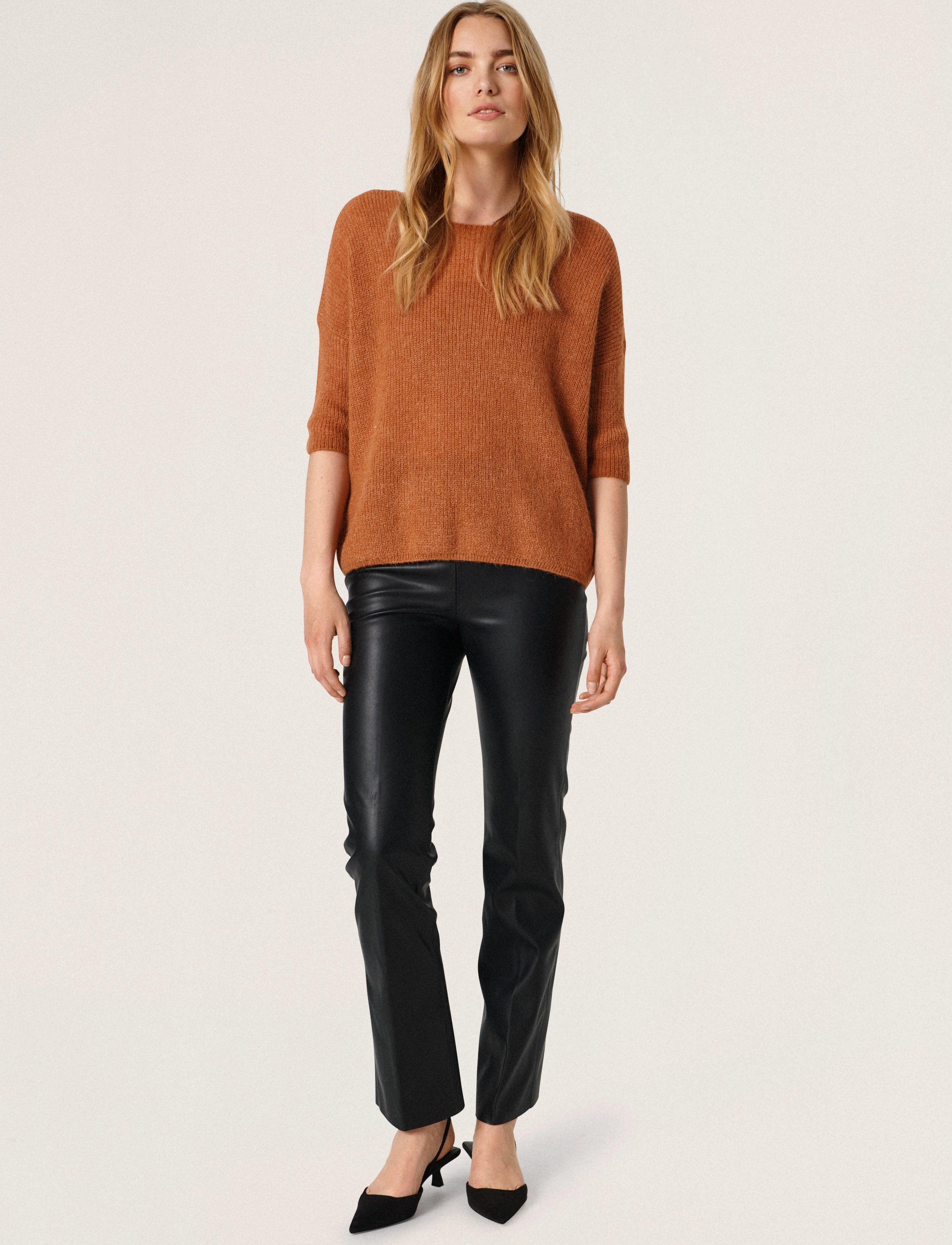 Soaked - SLTuesday Jumper - trøjer - amber brown - 3