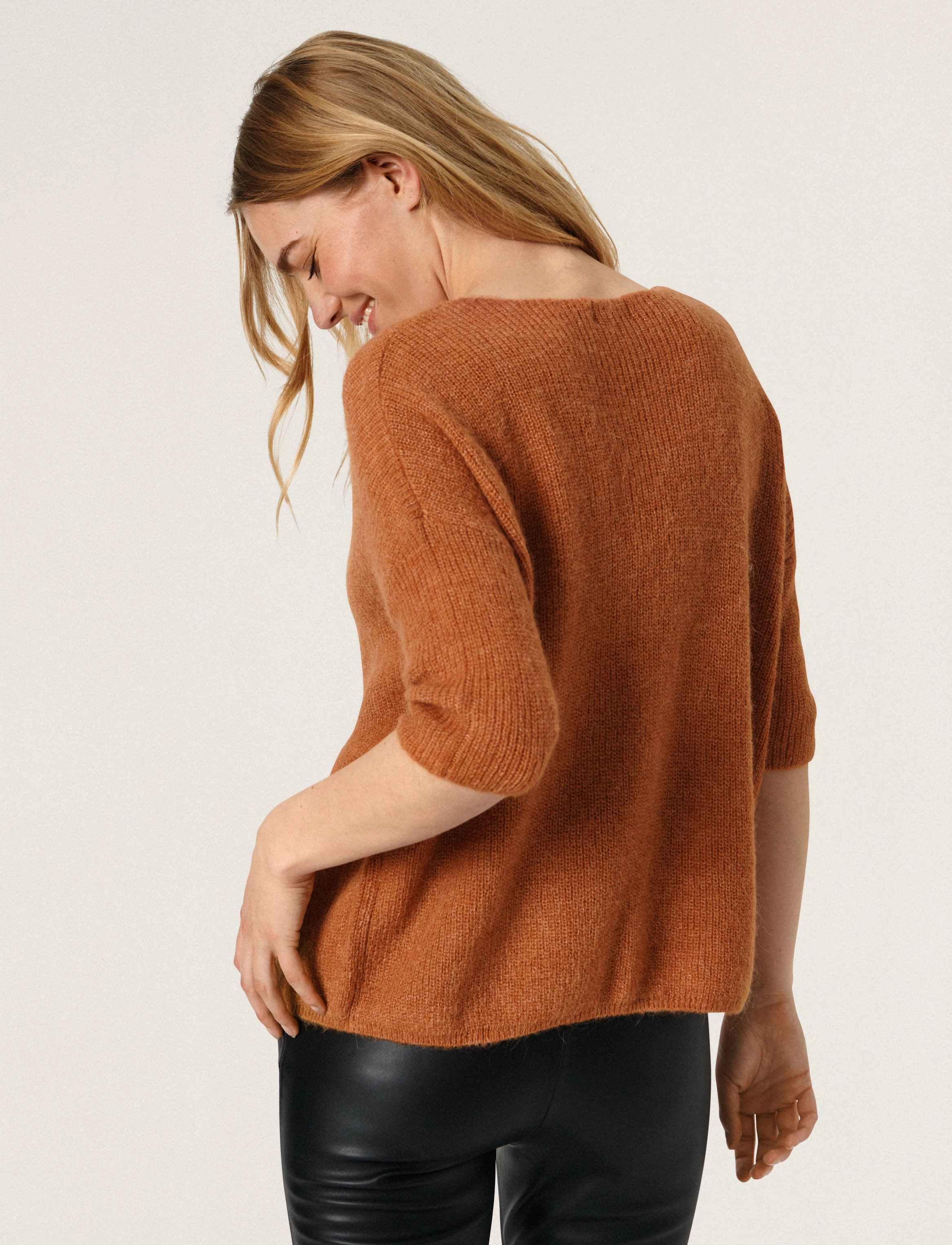 Soaked - SLTuesday Jumper - trøjer - amber brown - 4