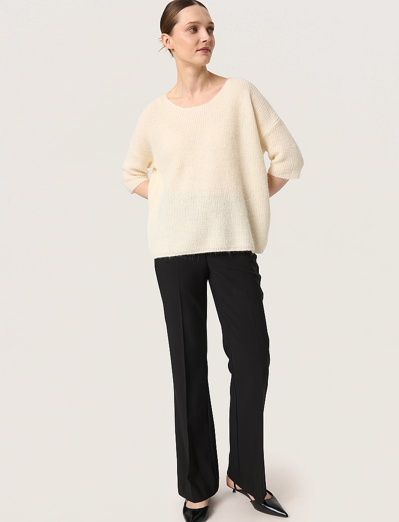 Soaked in Luxury - SLTuesday Jumper - stickade tröjor - whisper white - 3