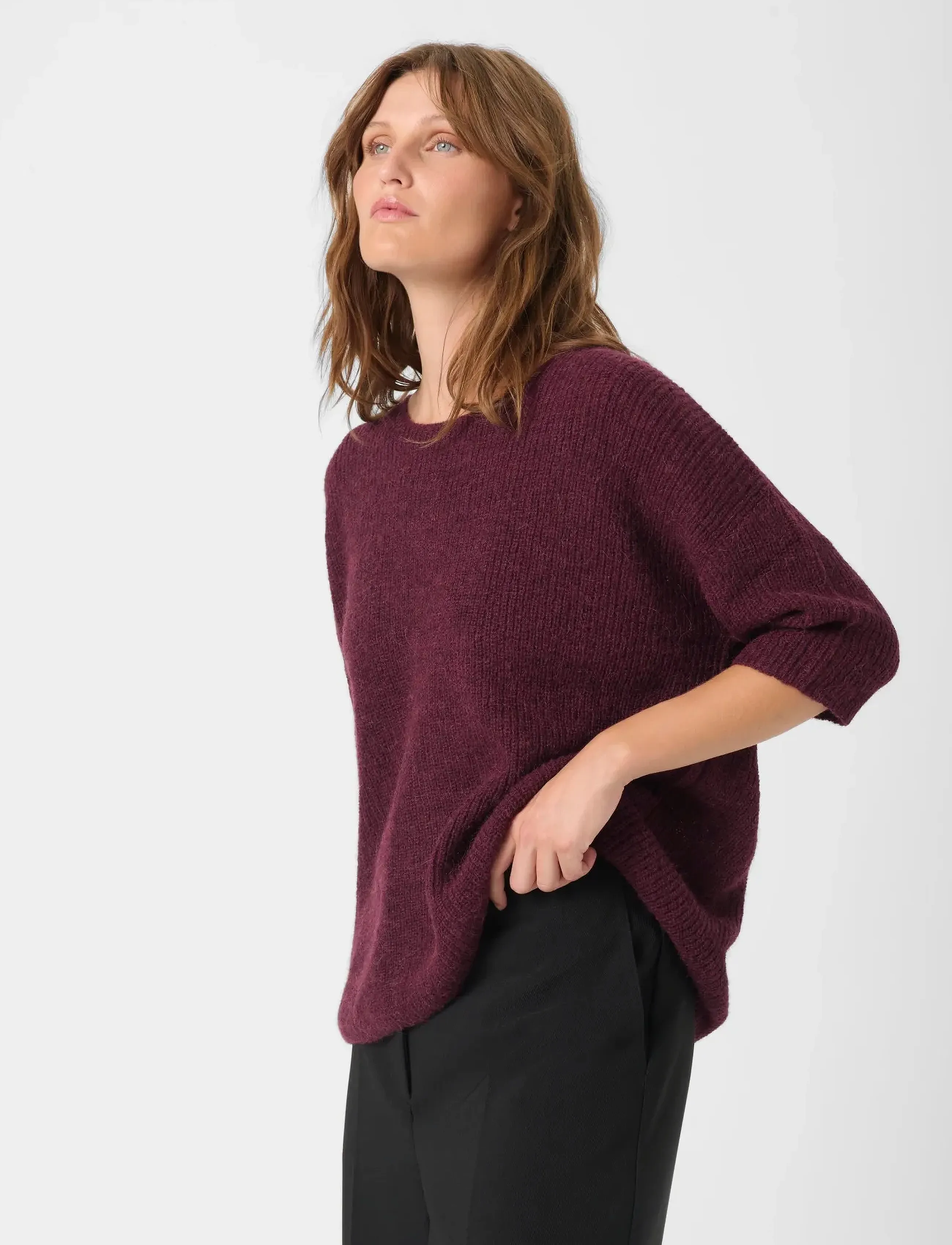 Soaked SLTuesday Jumper - Soaked in Luxury - WINETASTING / burgundy