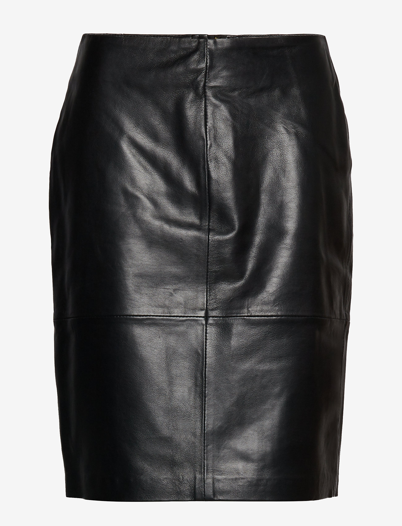 Soaked in Luxury - SLFolly Skirt - leather skirts - black - 1