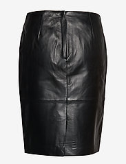 Soaked in Luxury - SLFolly Skirt - leather skirts - black - 1