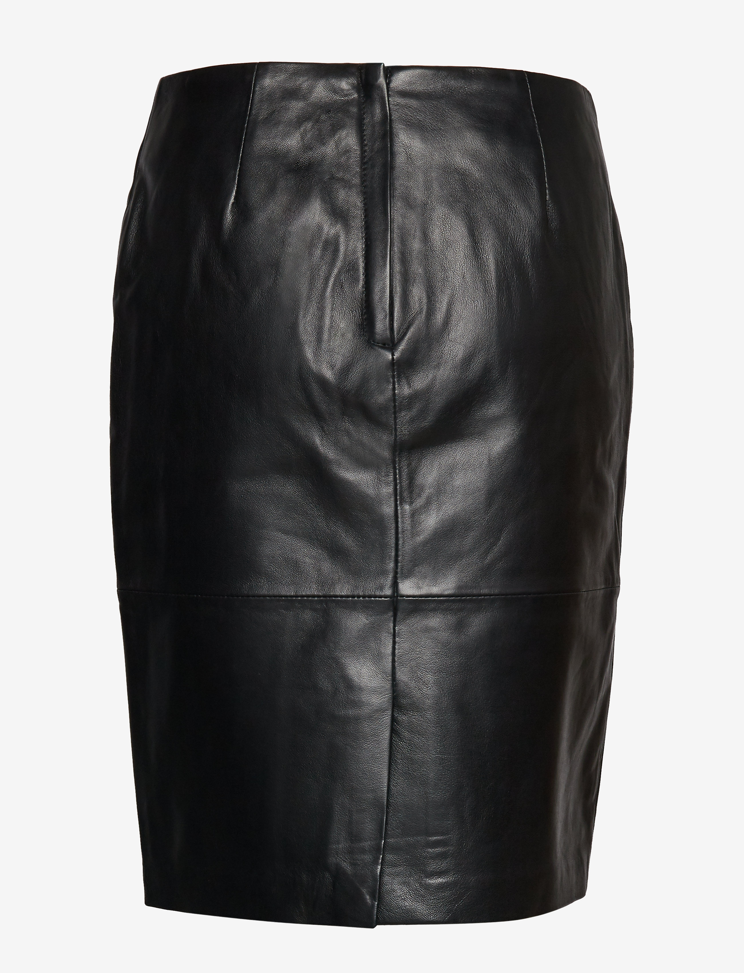 Soaked - SLFolly Skirt - lederröcke - black - 2