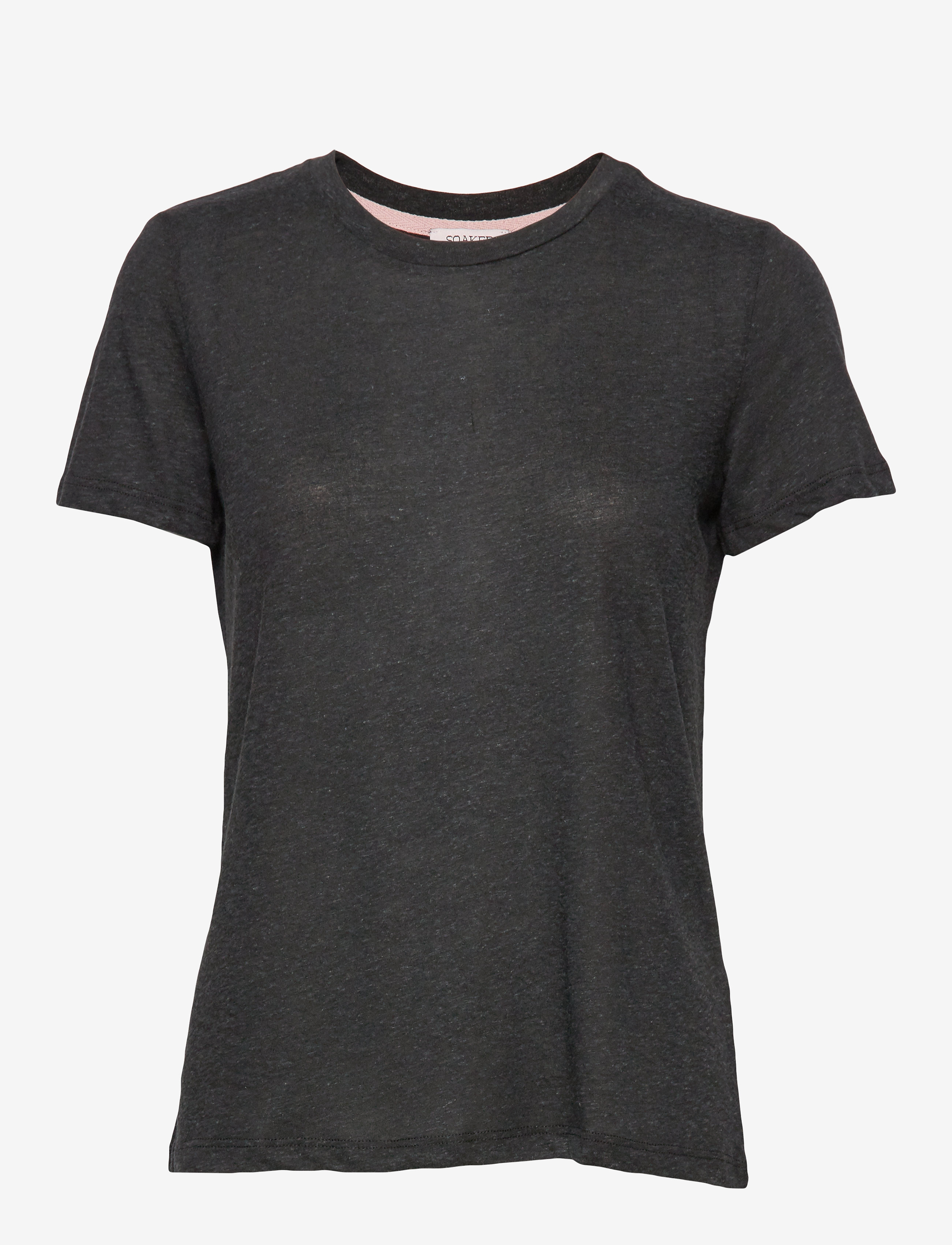 Soaked in Luxury - SL Janet Tee - black w grey nips - 1