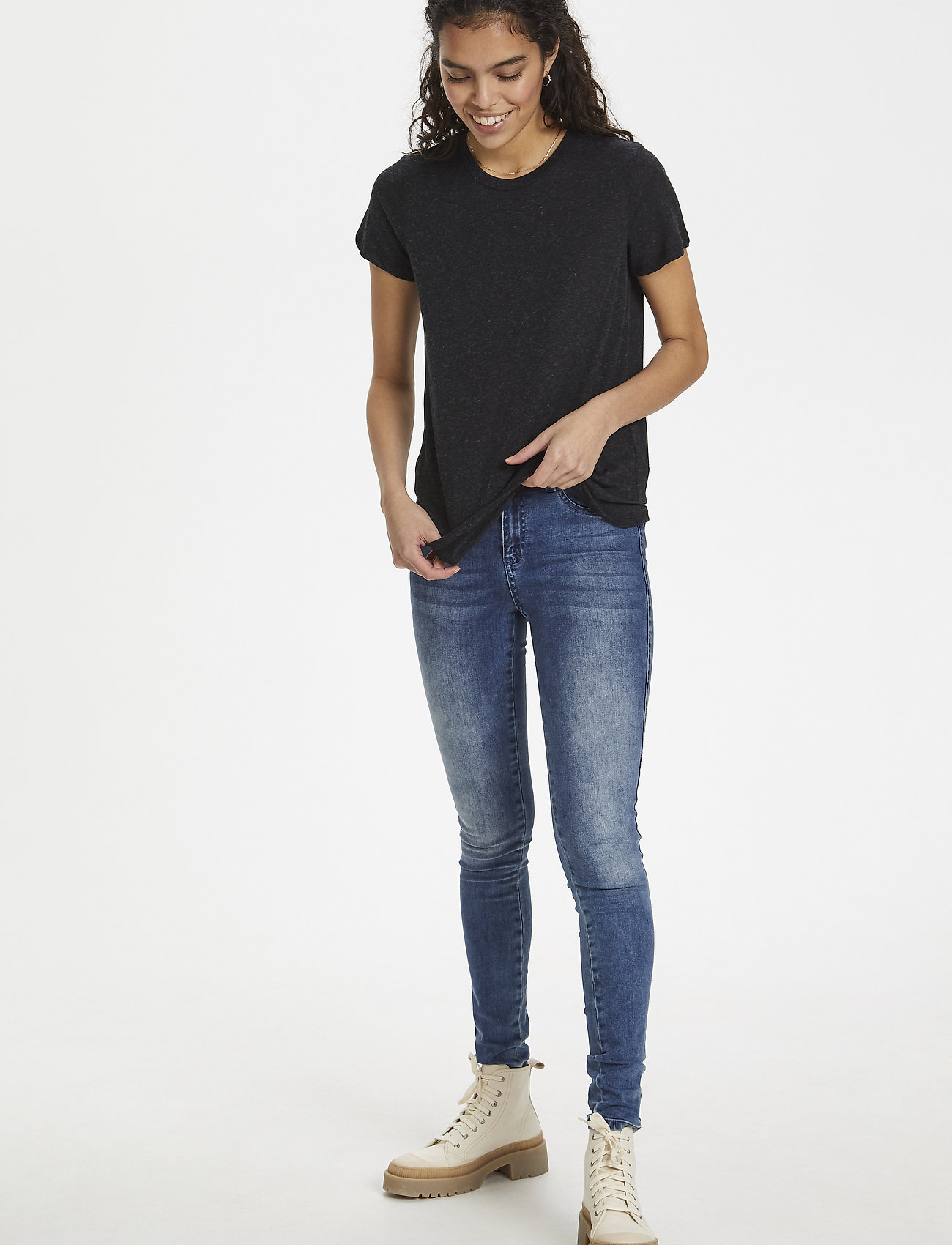 Soaked in Luxury - SL Janet Tee - black w grey nips - 3
