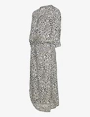 Soaked in Luxury - SLZaya Dress - sukienki koszulowe - black and white ditsy print - 3