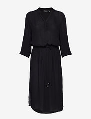 Soaked in Luxury - SLZaya Dress - skjortekjoler - black - 0