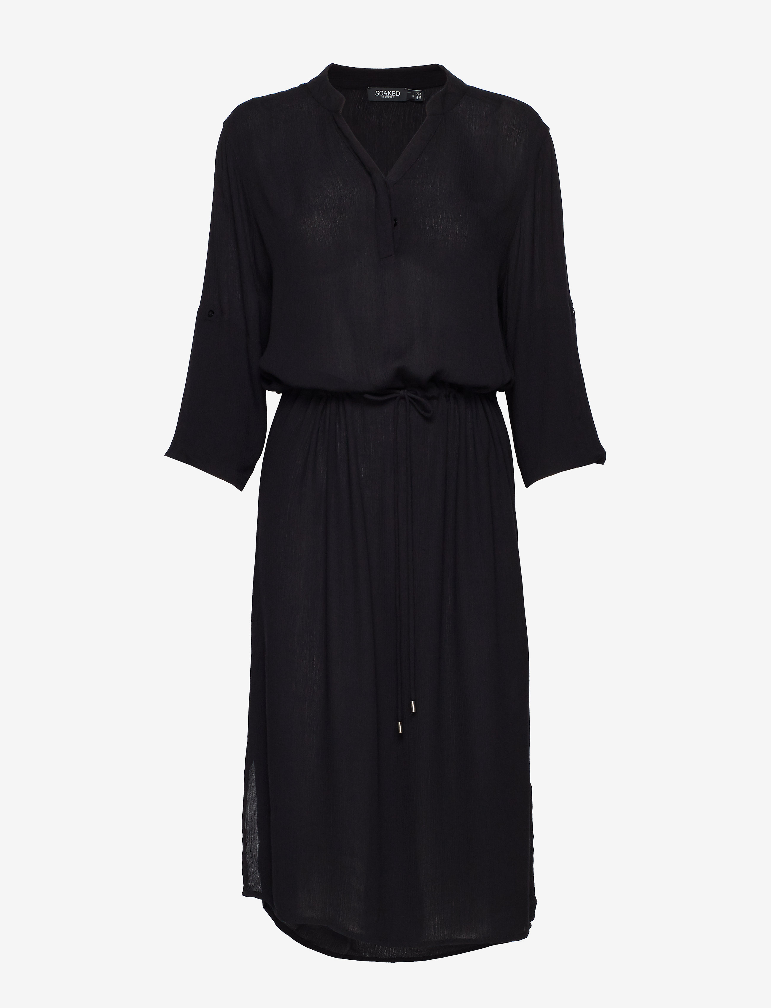 Soaked SLZaya Dress - Soaked in Luxury - BLACK / black